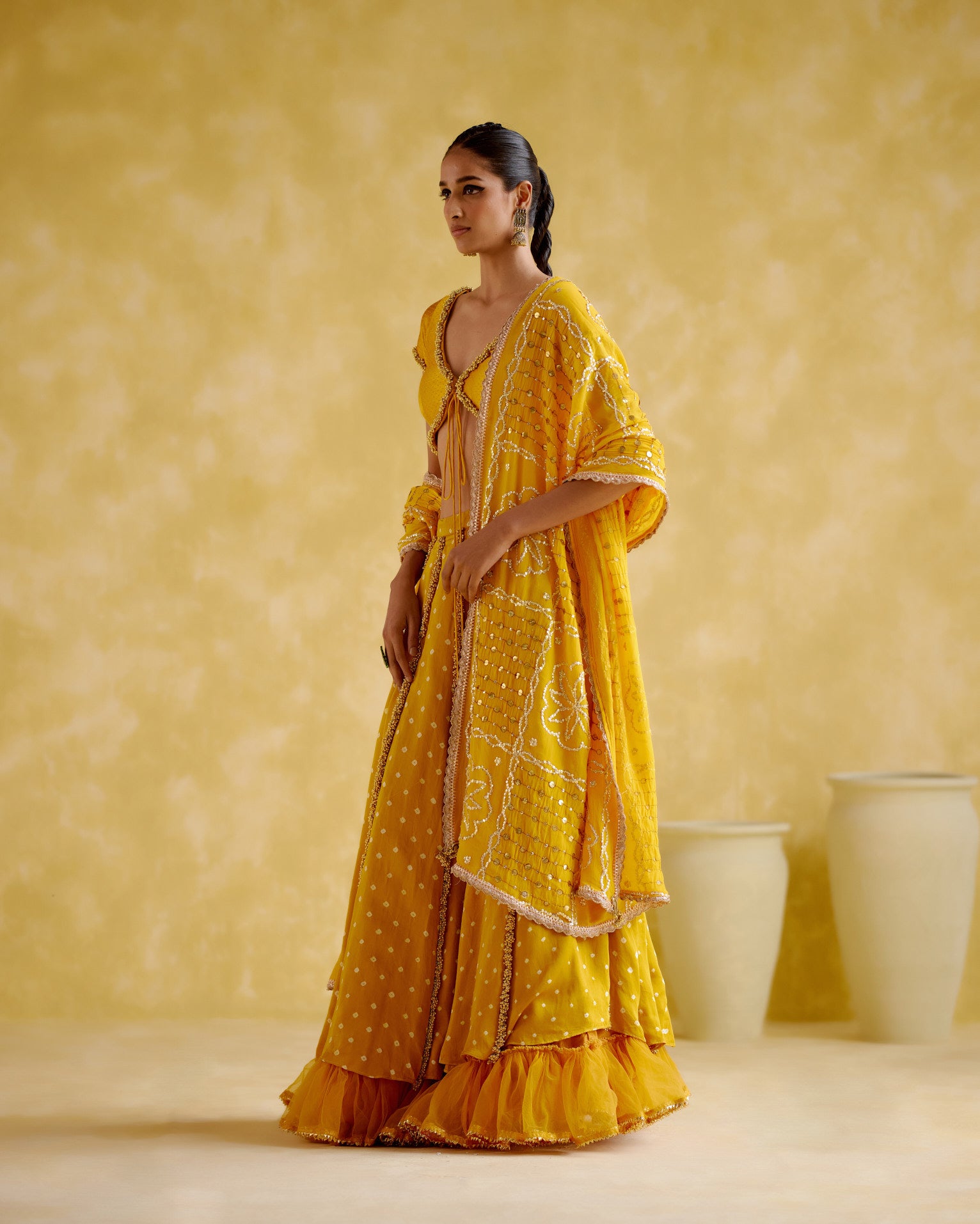 Aparna Yellow (Lehenga)