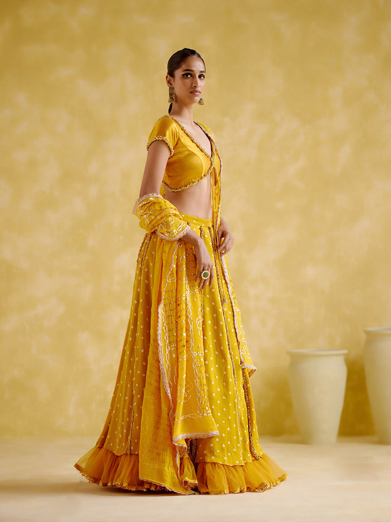Aparna Yellow (Lehenga)