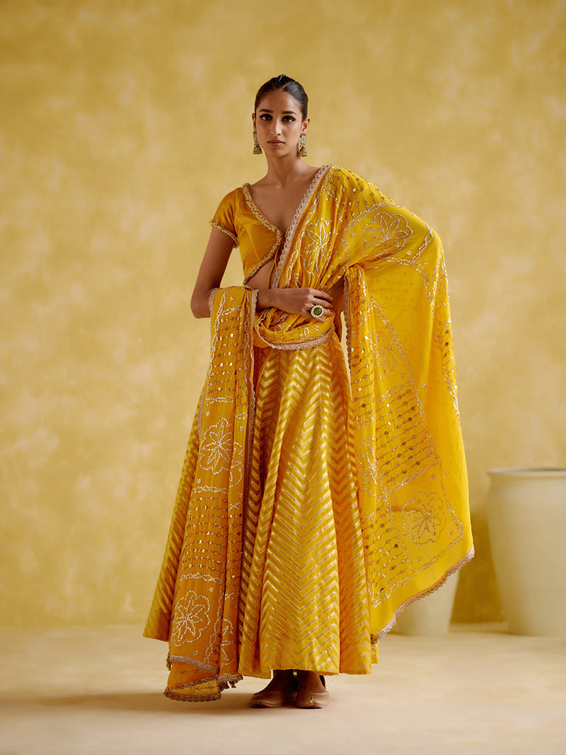 Anvi Yellow (Lehenga)