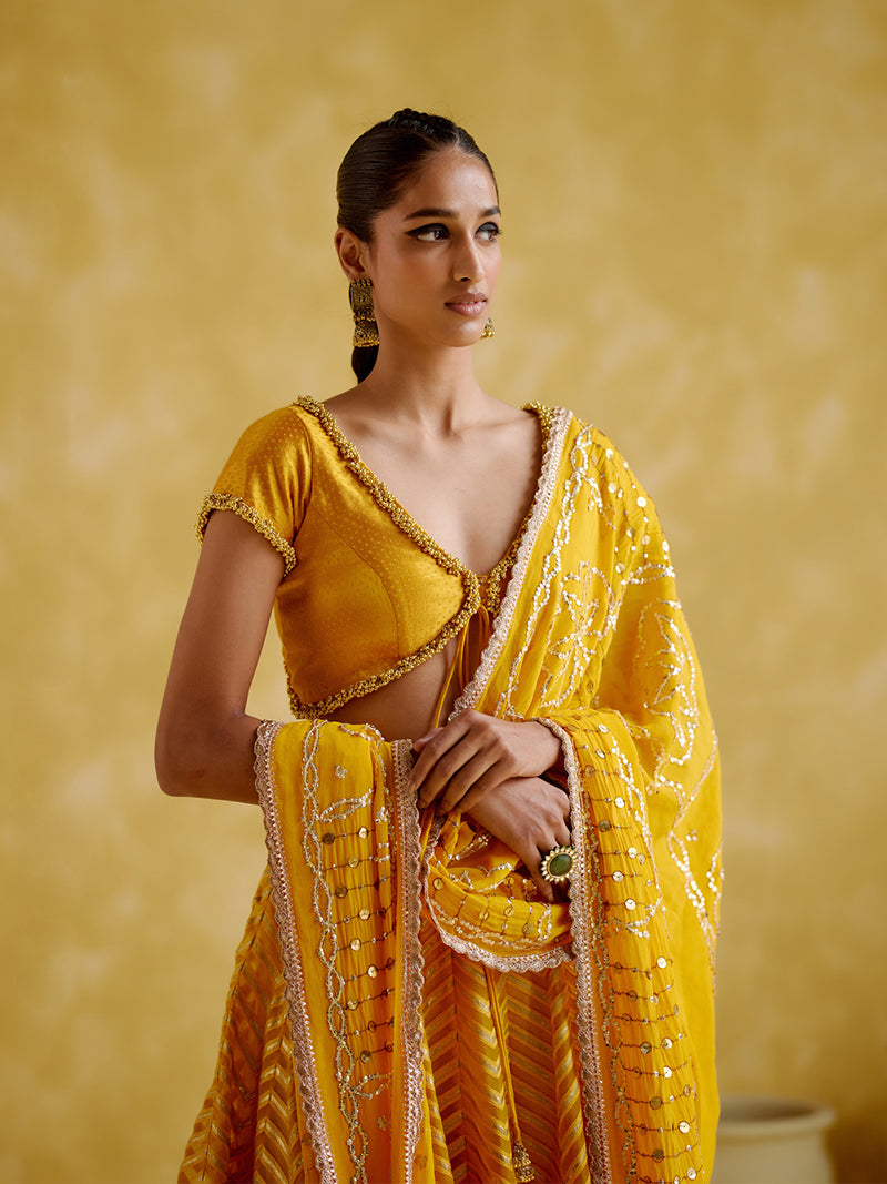 Anvi Yellow (Lehenga)