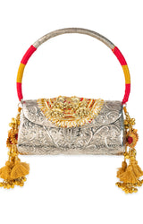 Tanvika Silver Handbag
