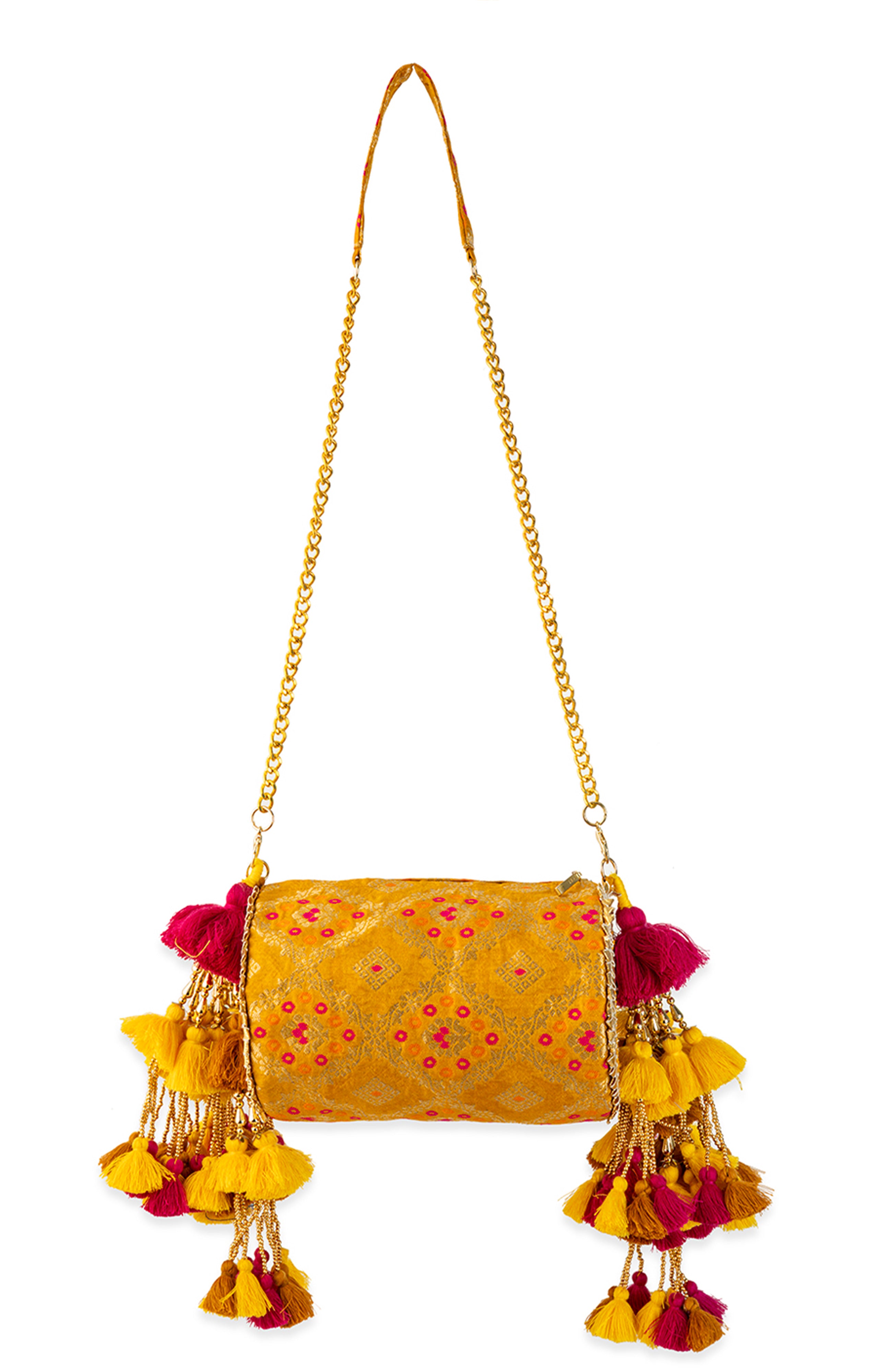 Manika Yellow Handbag