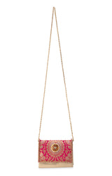 Vanika  Pink Handbag
