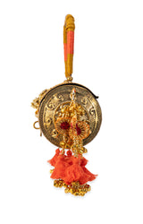 Tanvika Gold Handbag