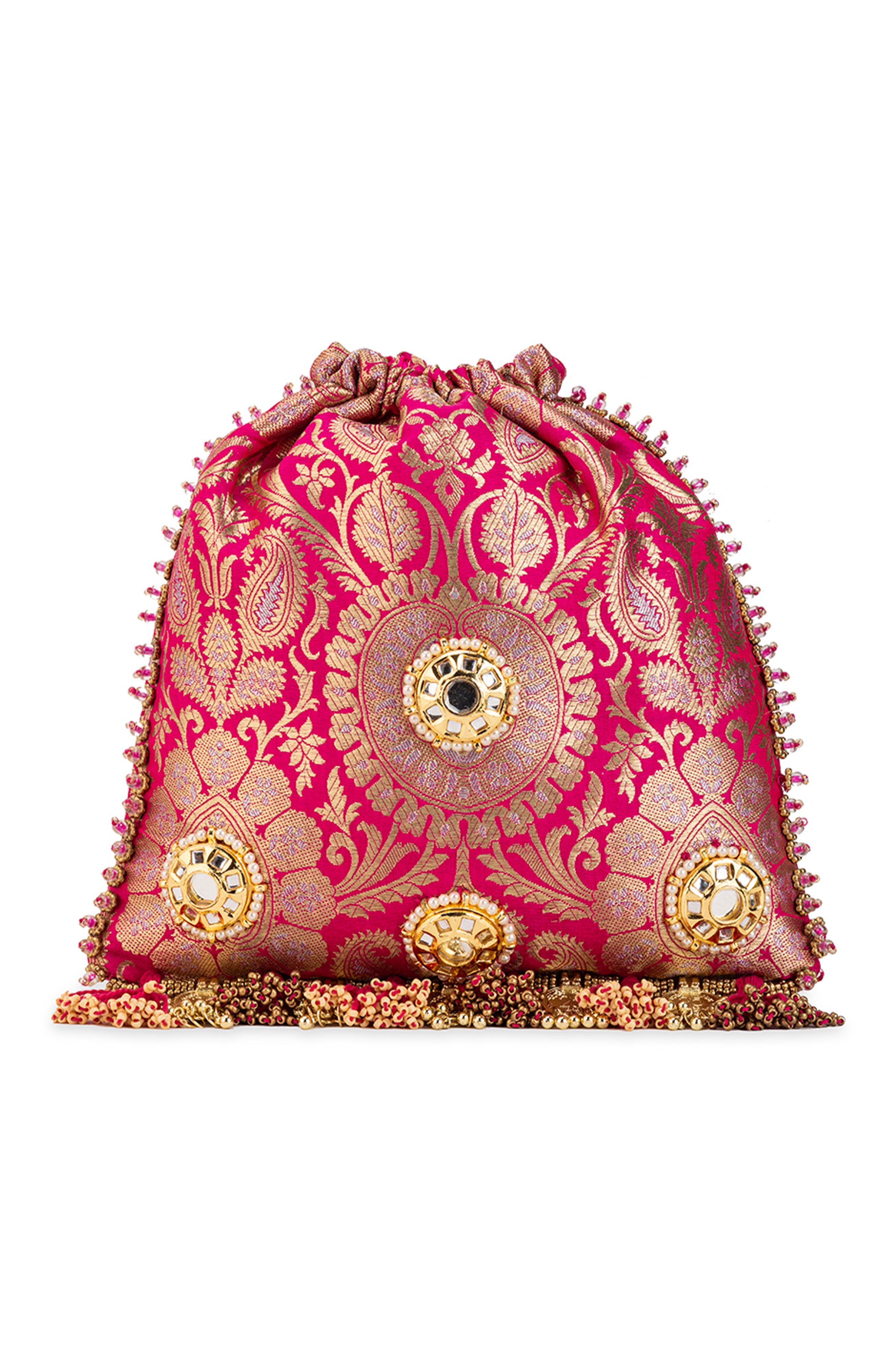 Sharvitha Pink (Potli)