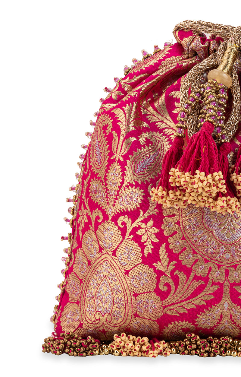 Sharvitha Pink Potli