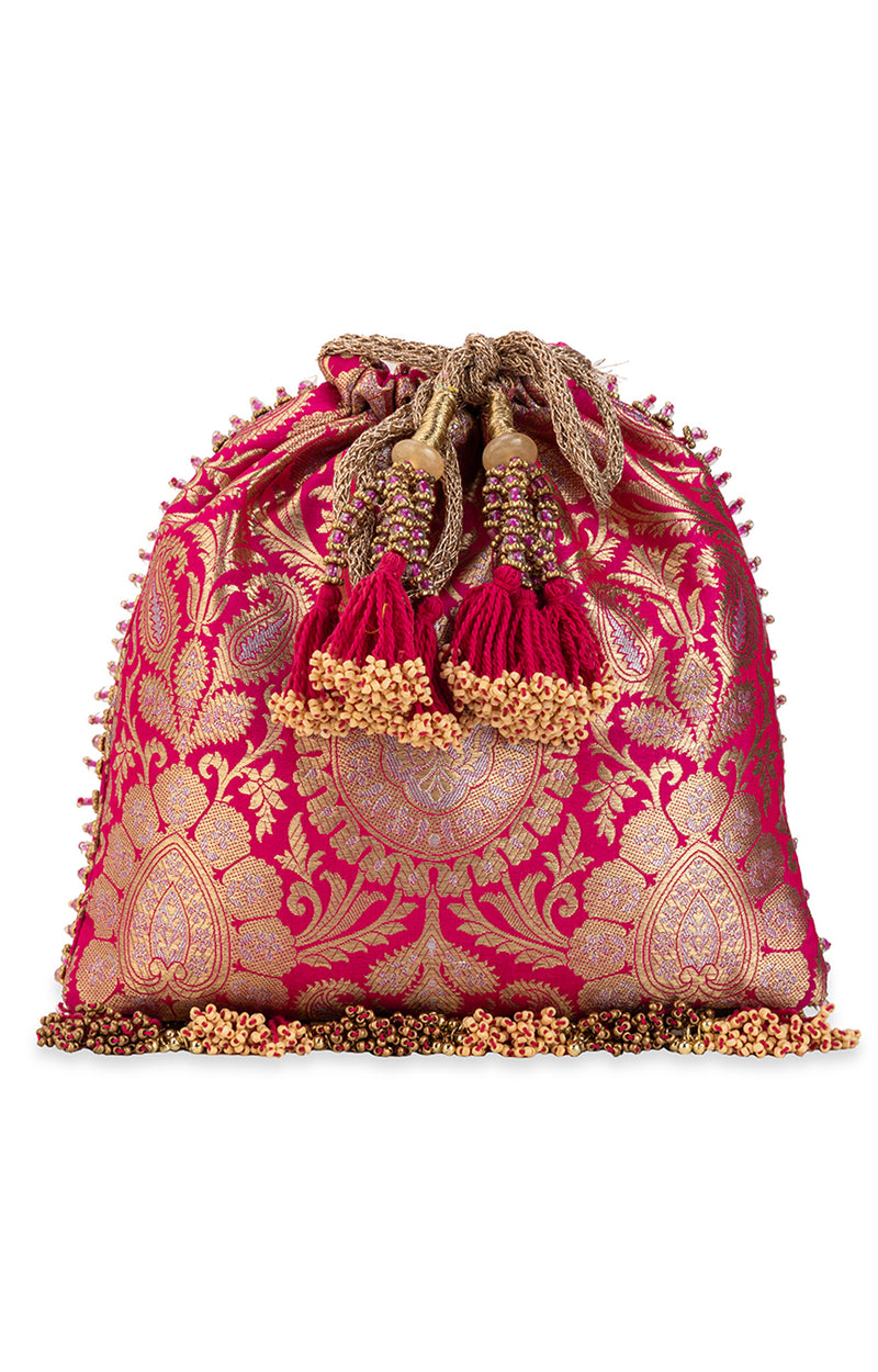 Sharvitha Pink Potli