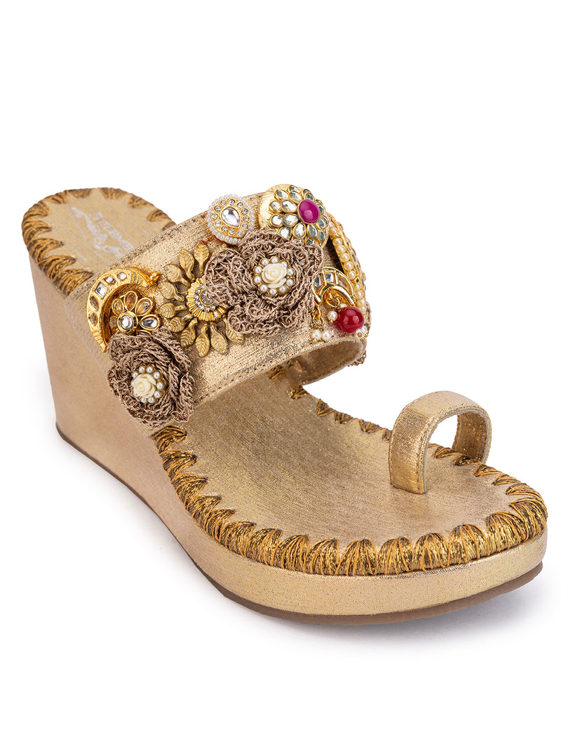 Kimaya Gold Wedges