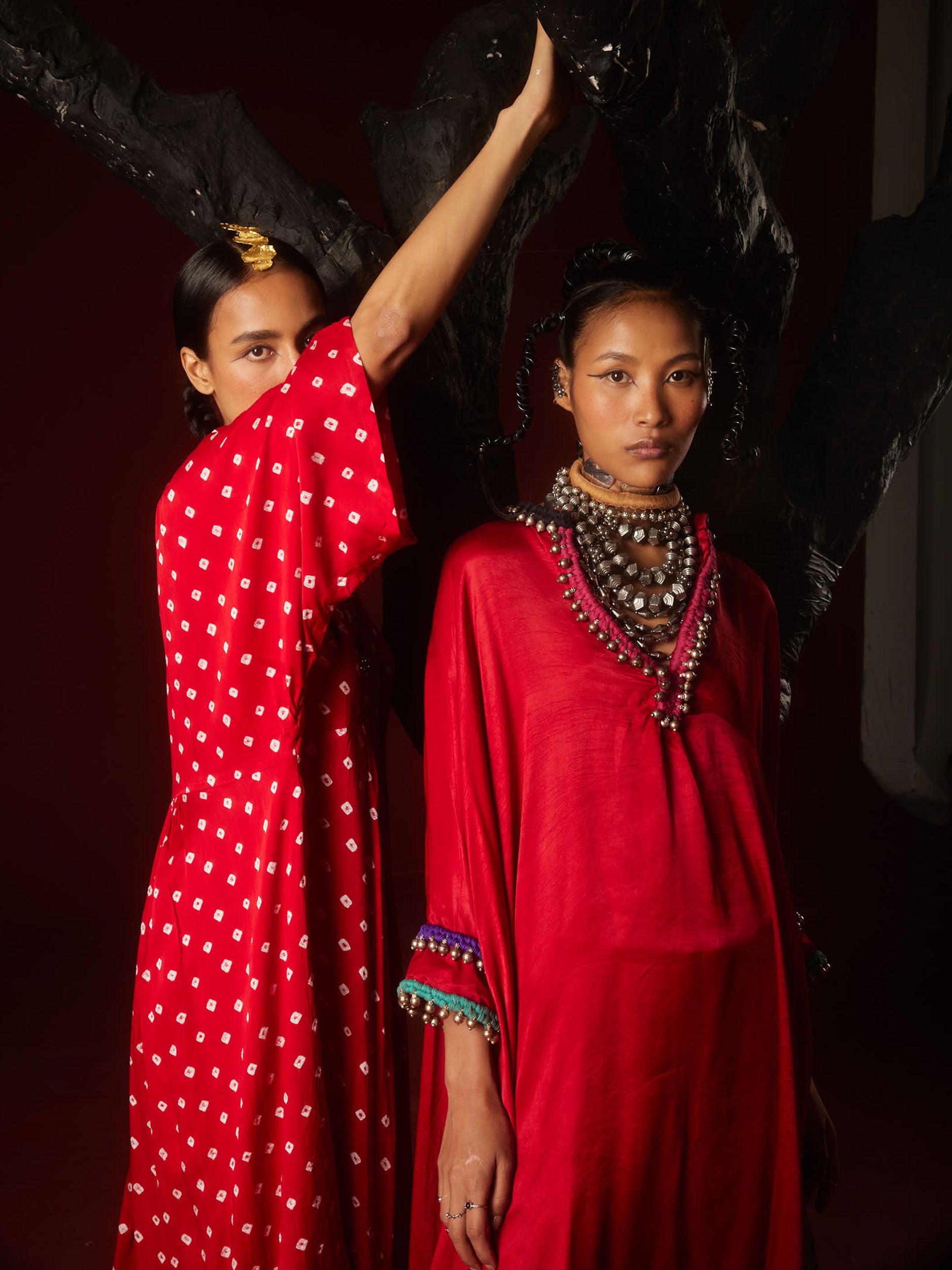 Bhavishya Red Co Ords Set