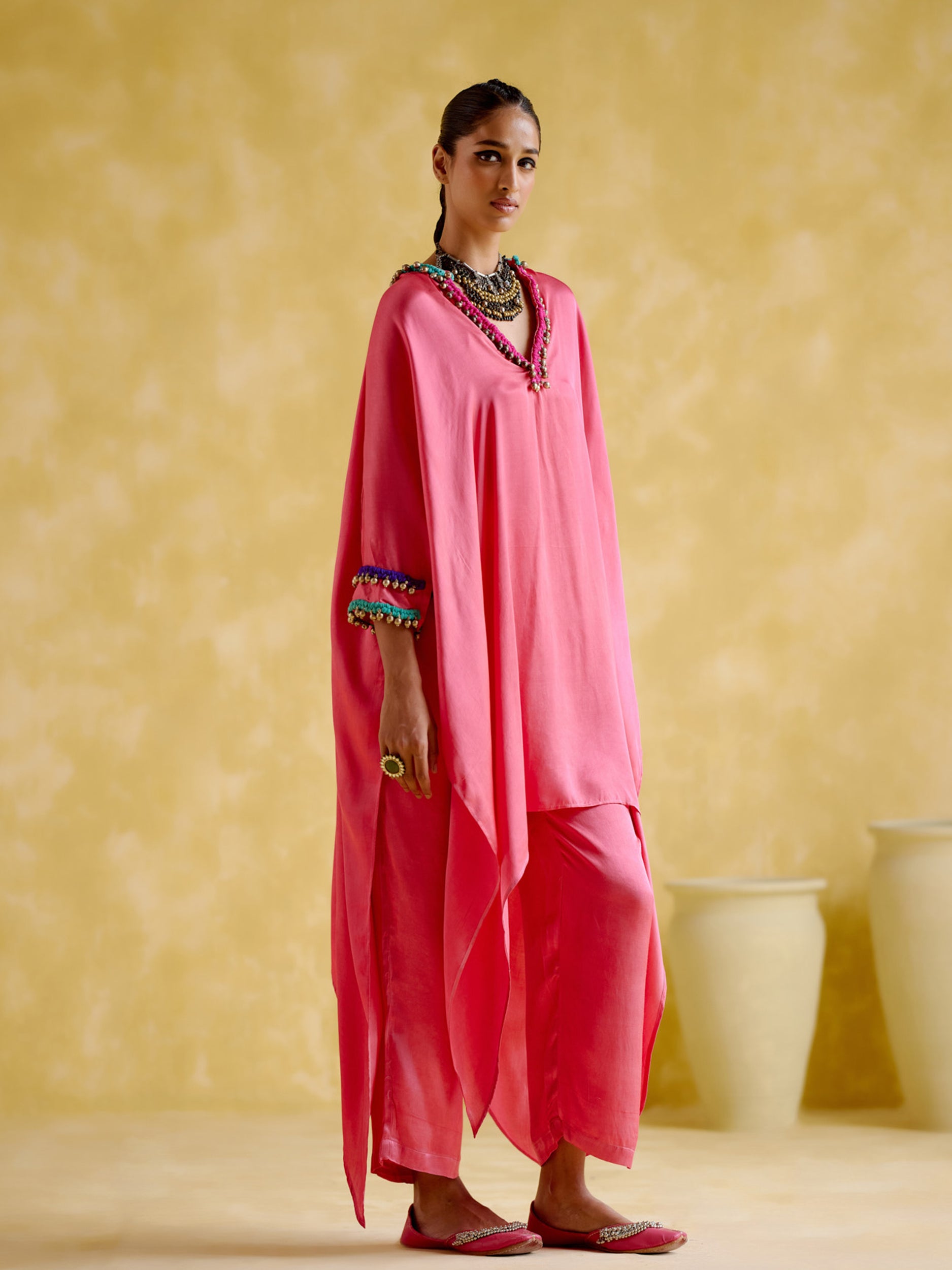 Bhavishya Pink Co Ords Set