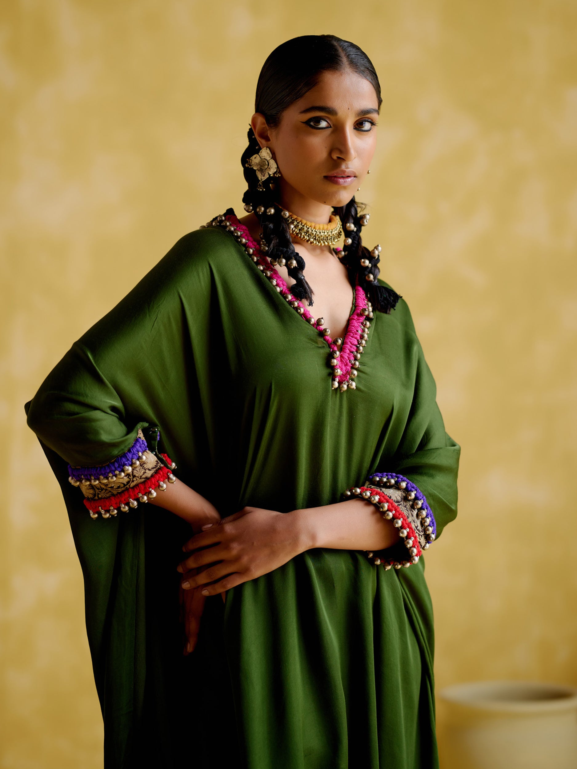 Bhavishya Green Co Ords Set