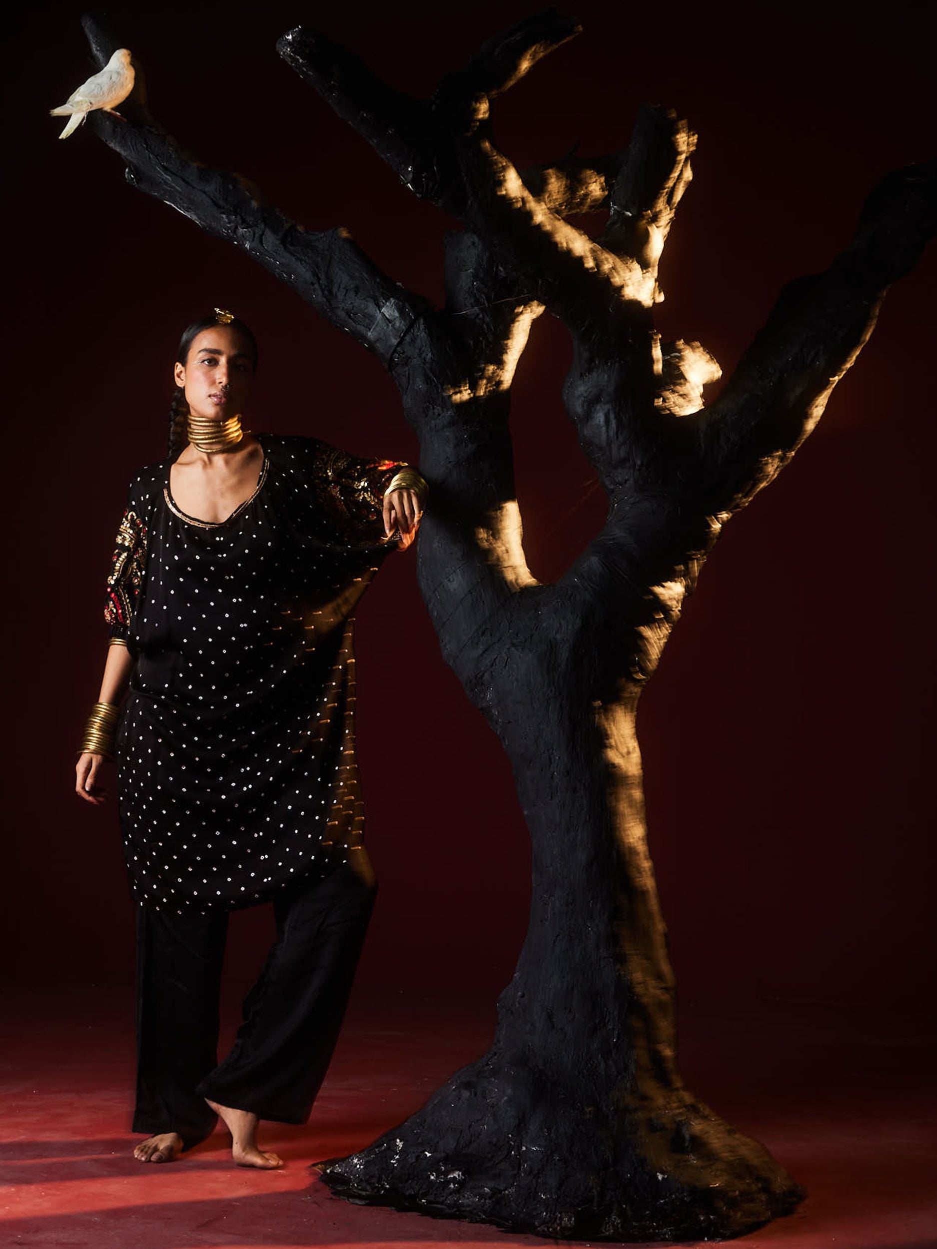 Indrina Black Co Ord Set