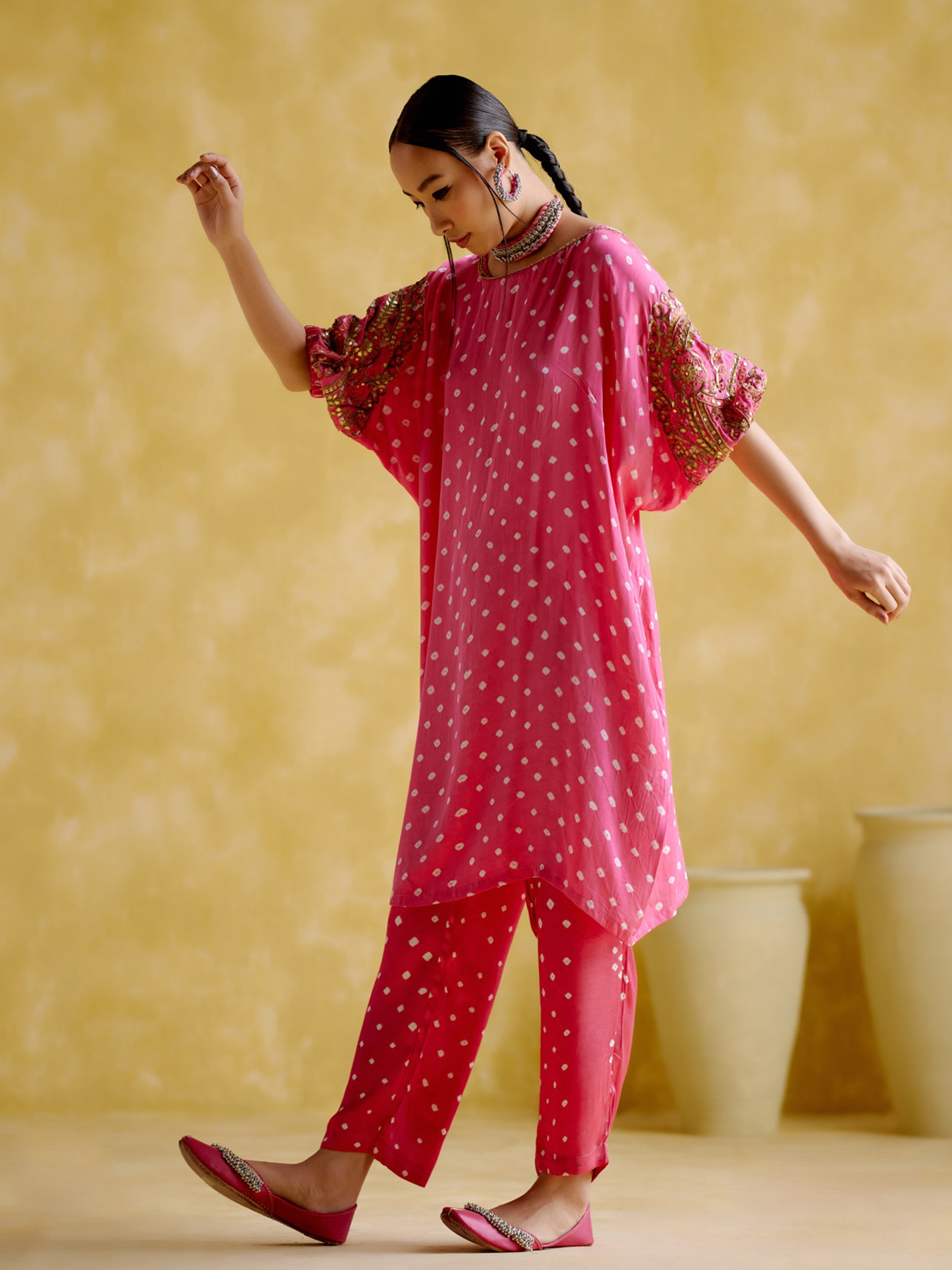 Indrina Pink Co Ord Set