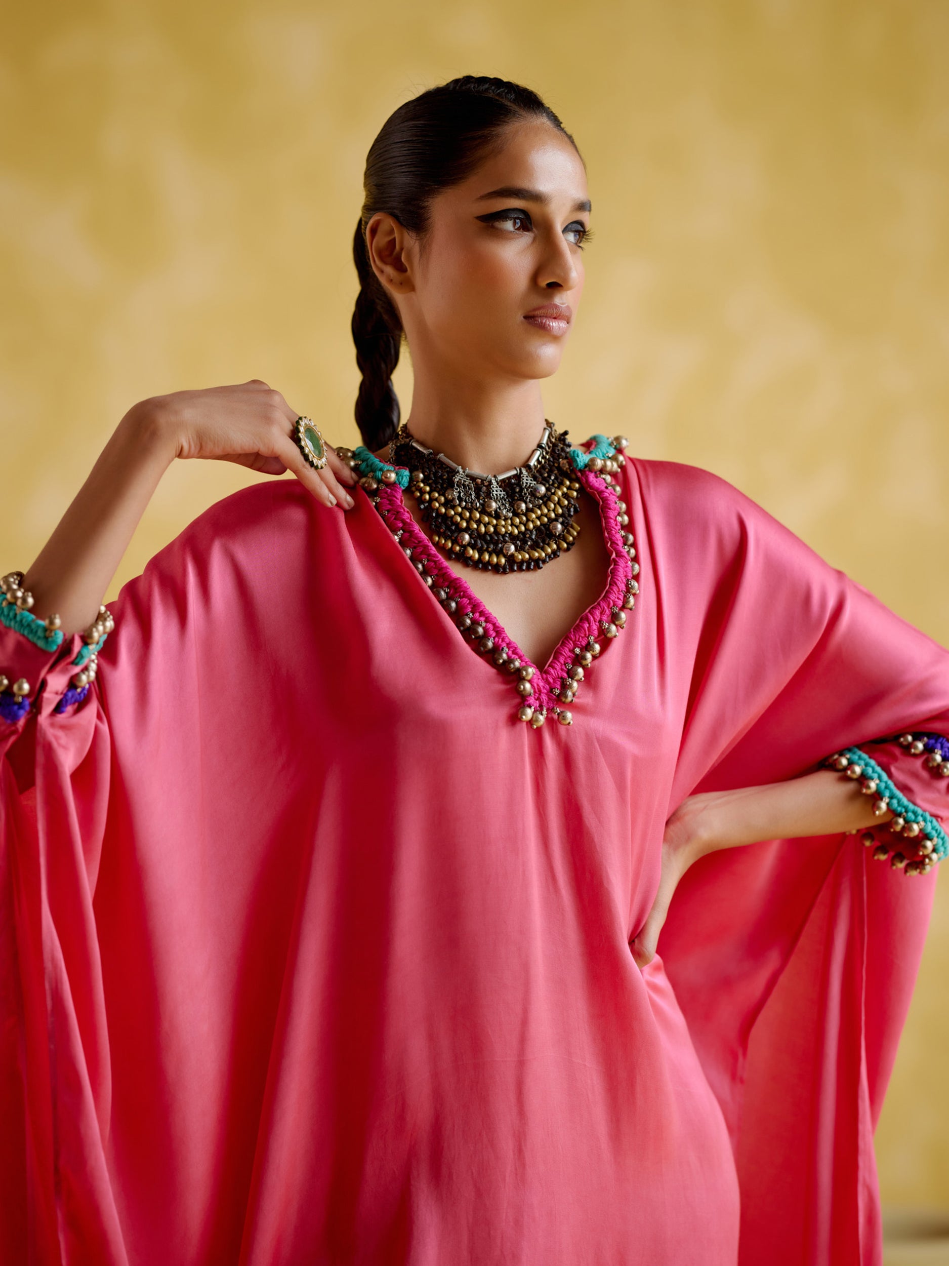 Bhavishya Pink Co Ords Set