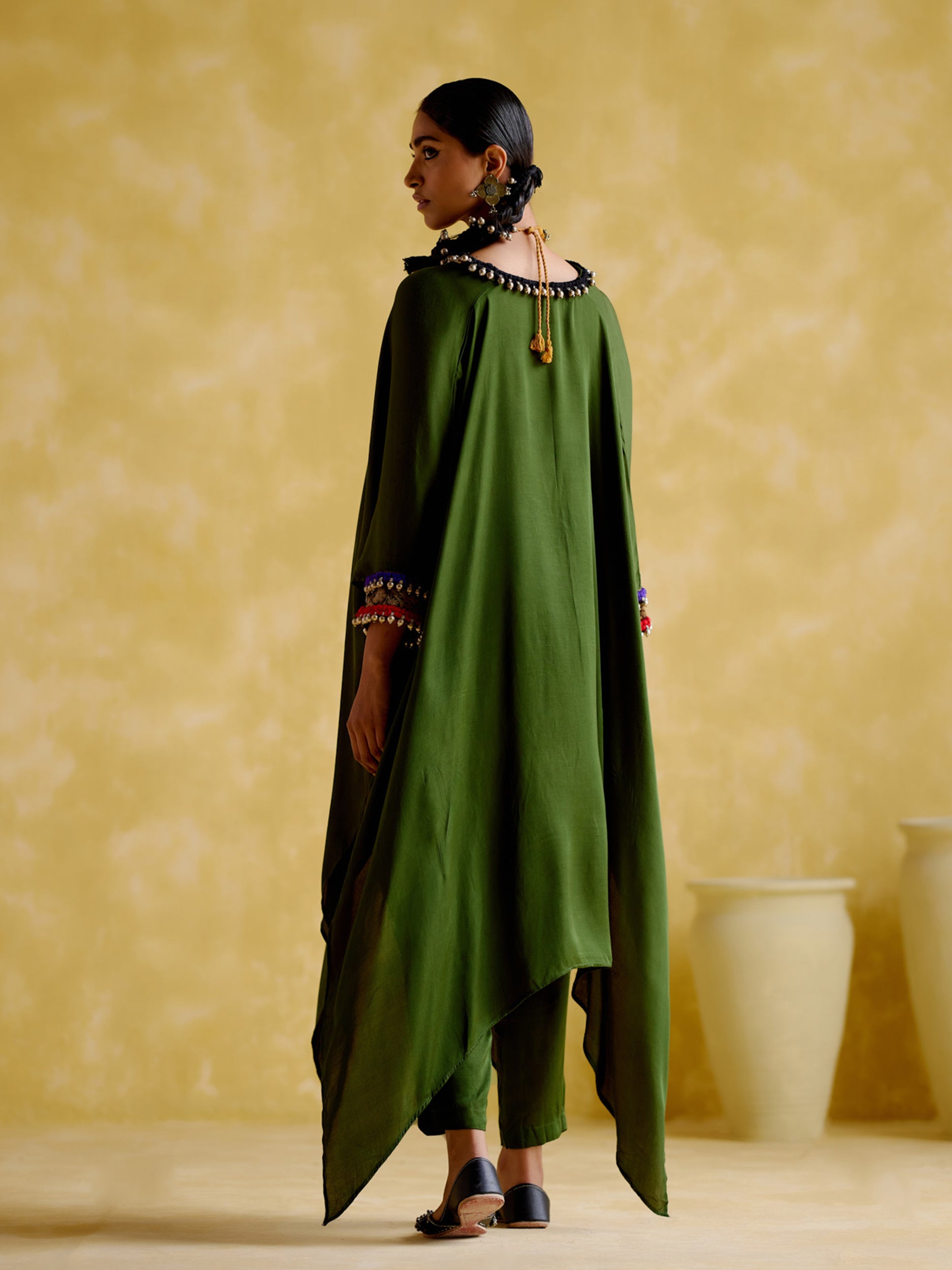 Bhavishya Green Co Ords Set