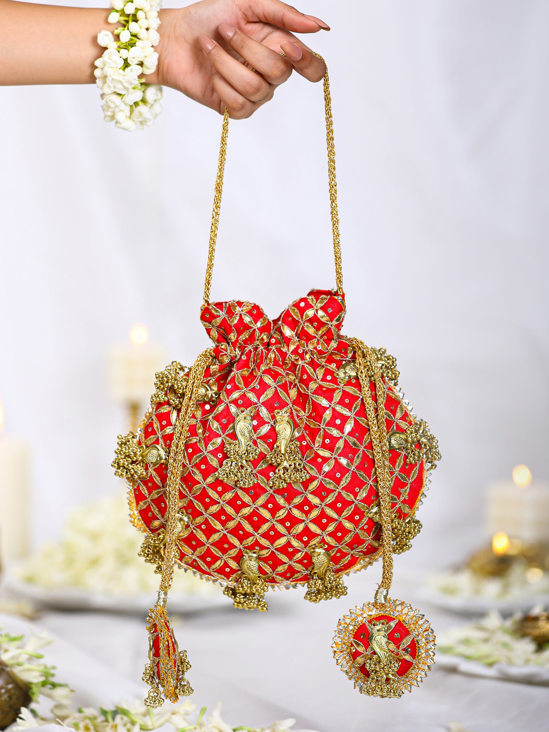 Chetana Red (Potli)