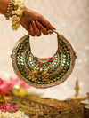 Ishani -Green Handbag