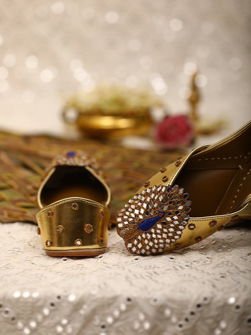 Gold Peacock (Jutti)