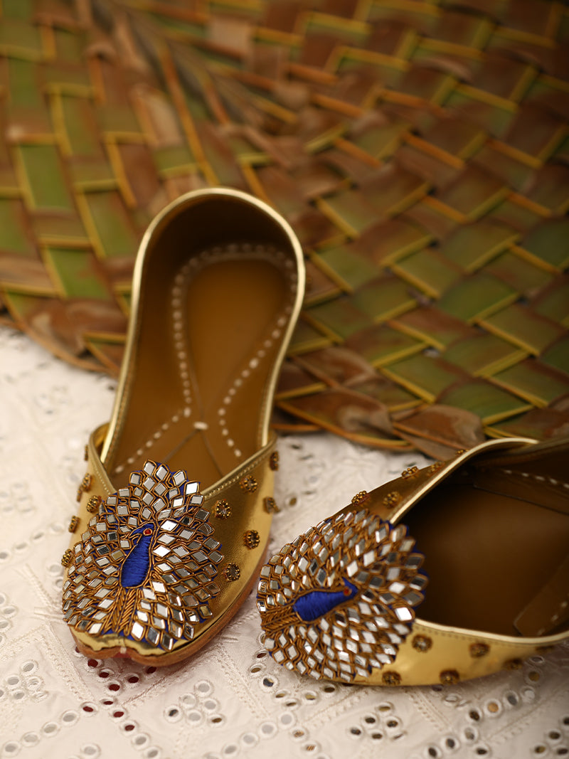 Gold Peacock (Jutti)