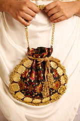 Avika Black Potli