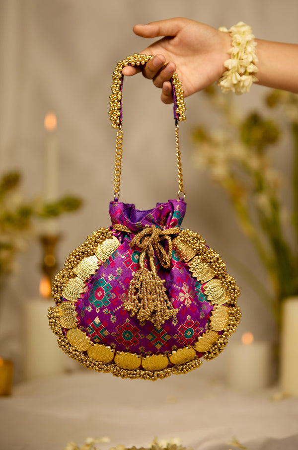 Avika Purple Potli
