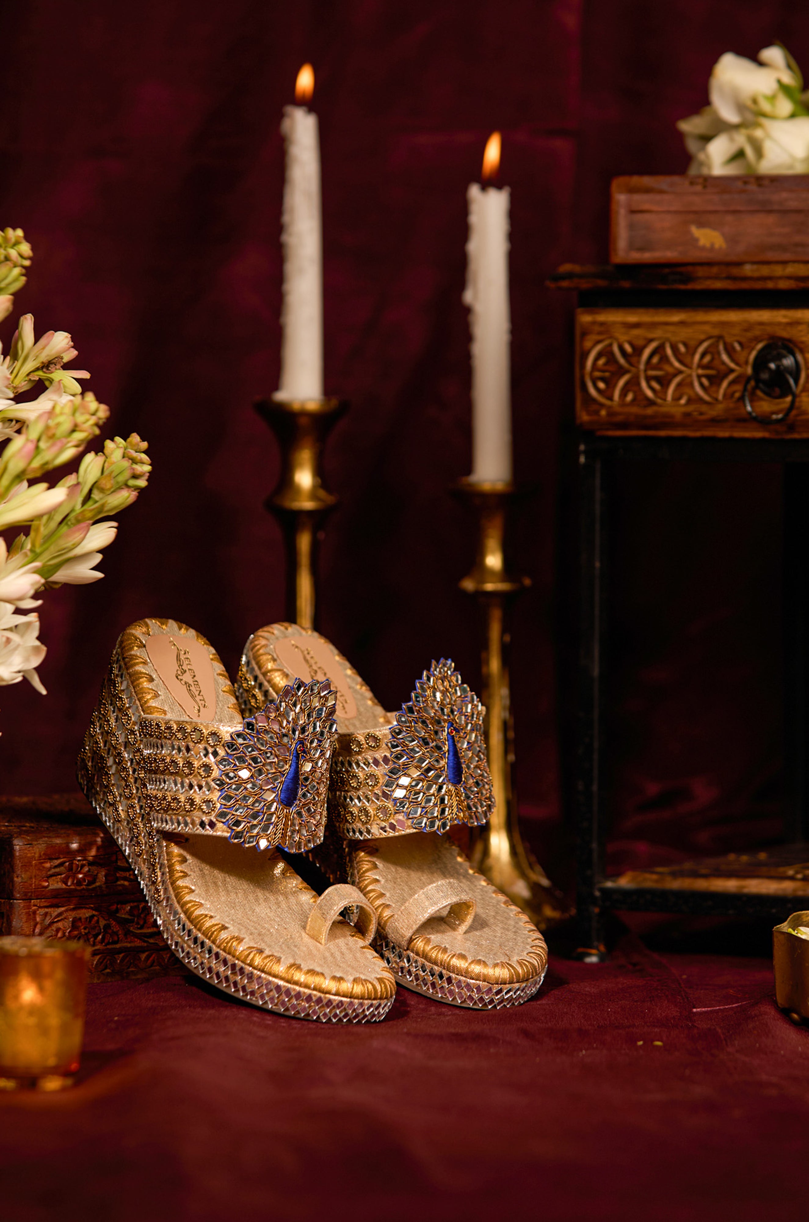 Gold Peacock (Wedges)