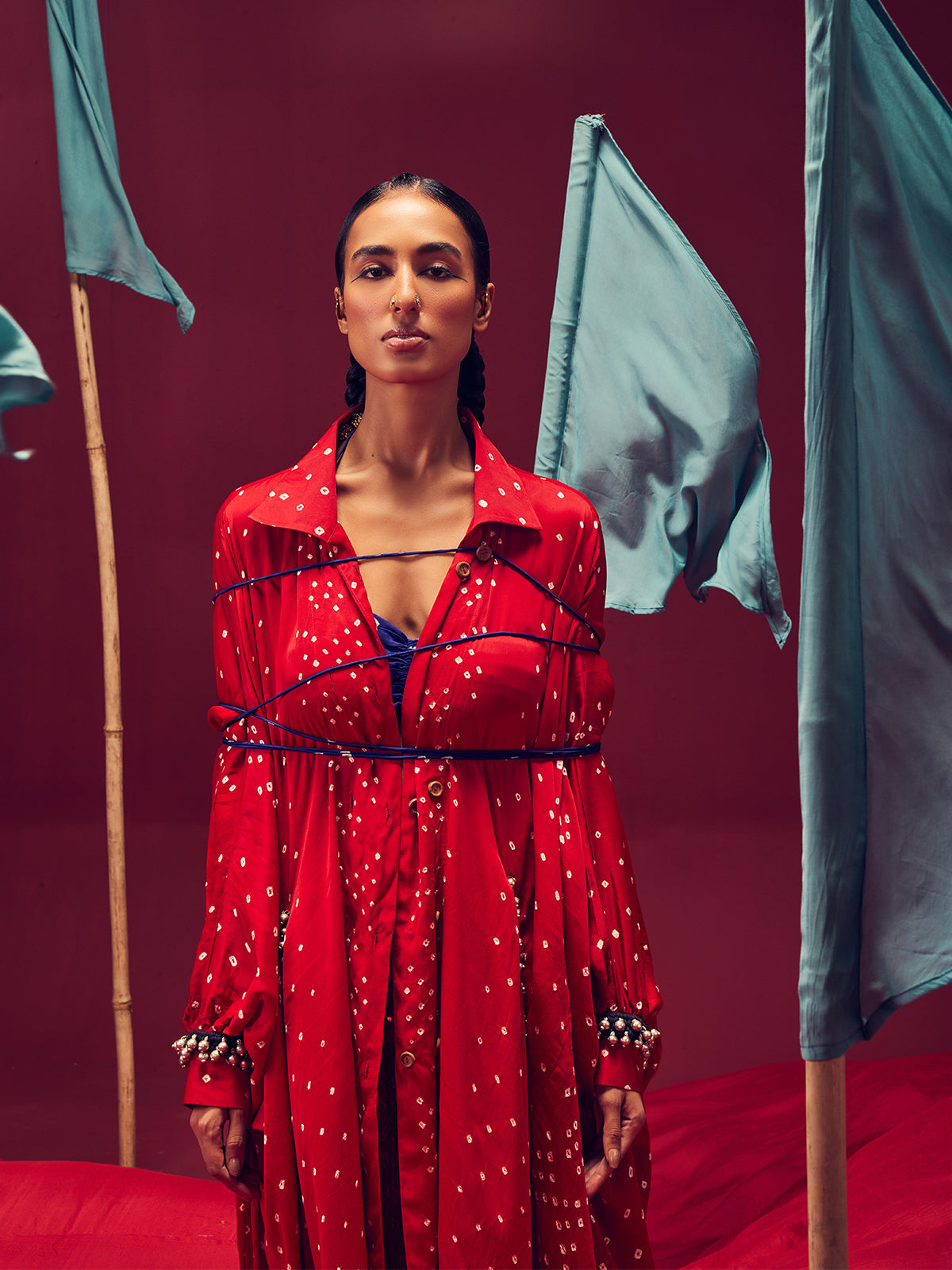 Clementia Red Co Ords