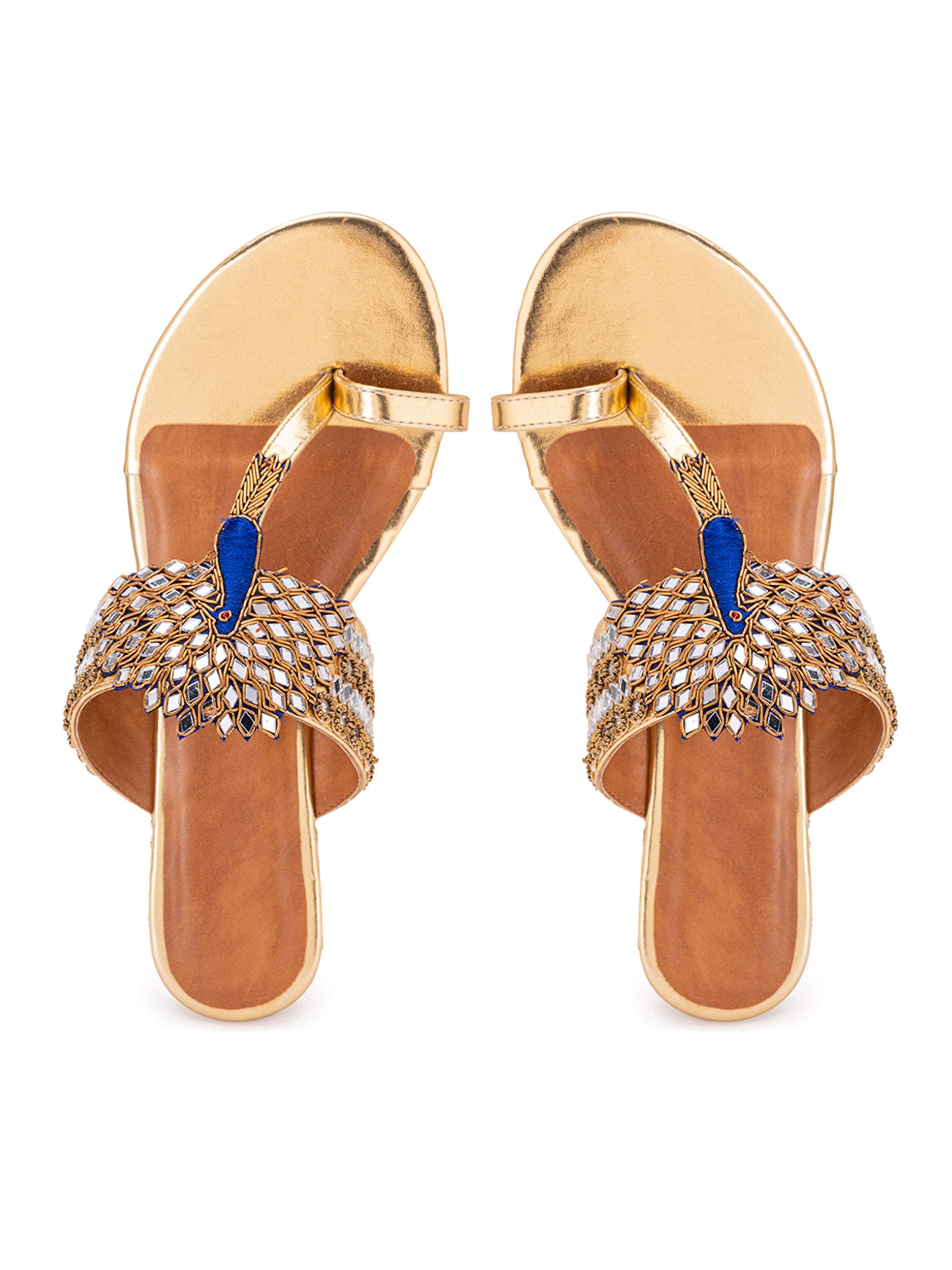 Astraia Peacock (Kolhapuri Heel)