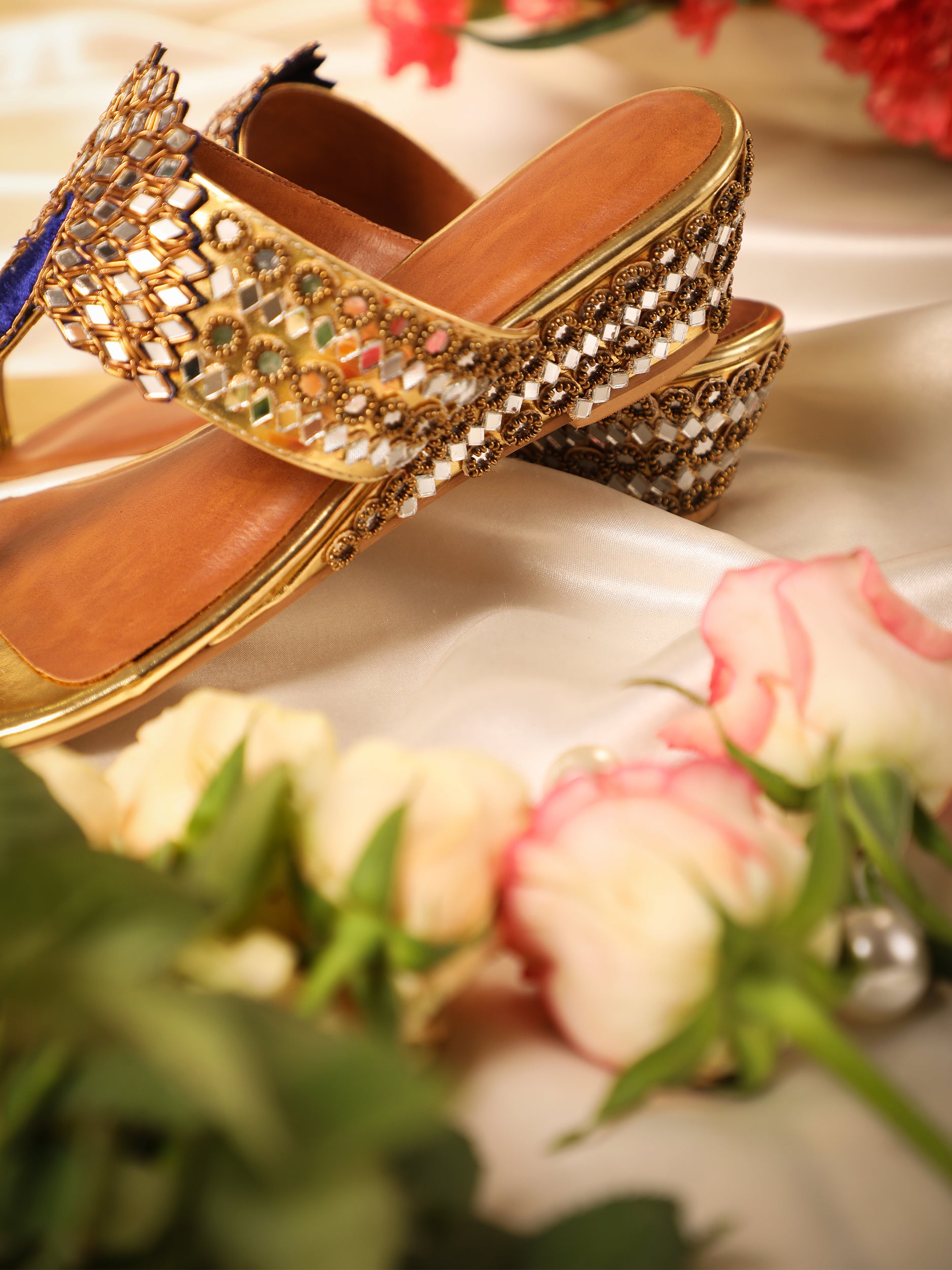 Astraia Peacock (Kolhapuri Heel)