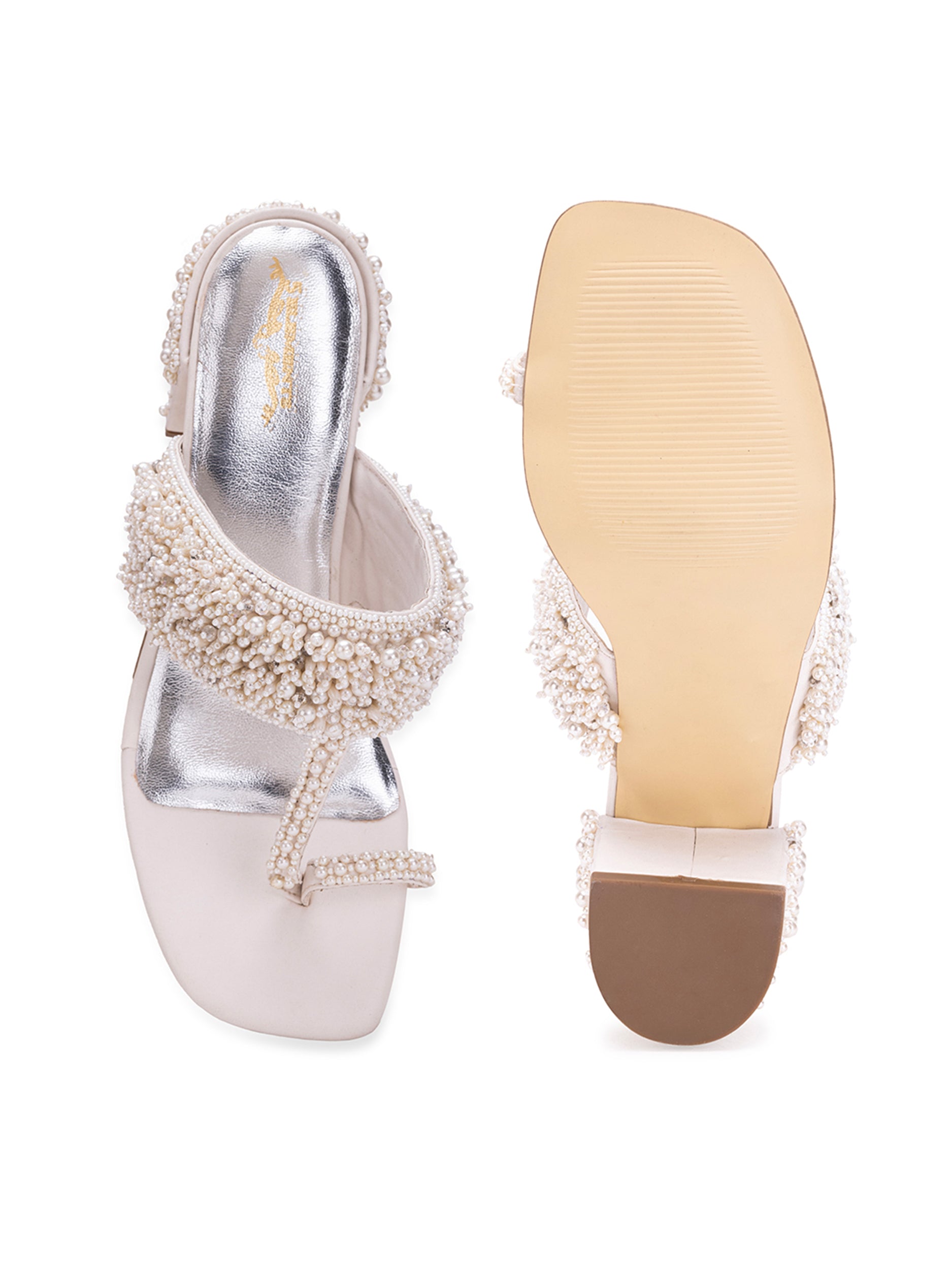 Linus White (Kolhapuri Heel)