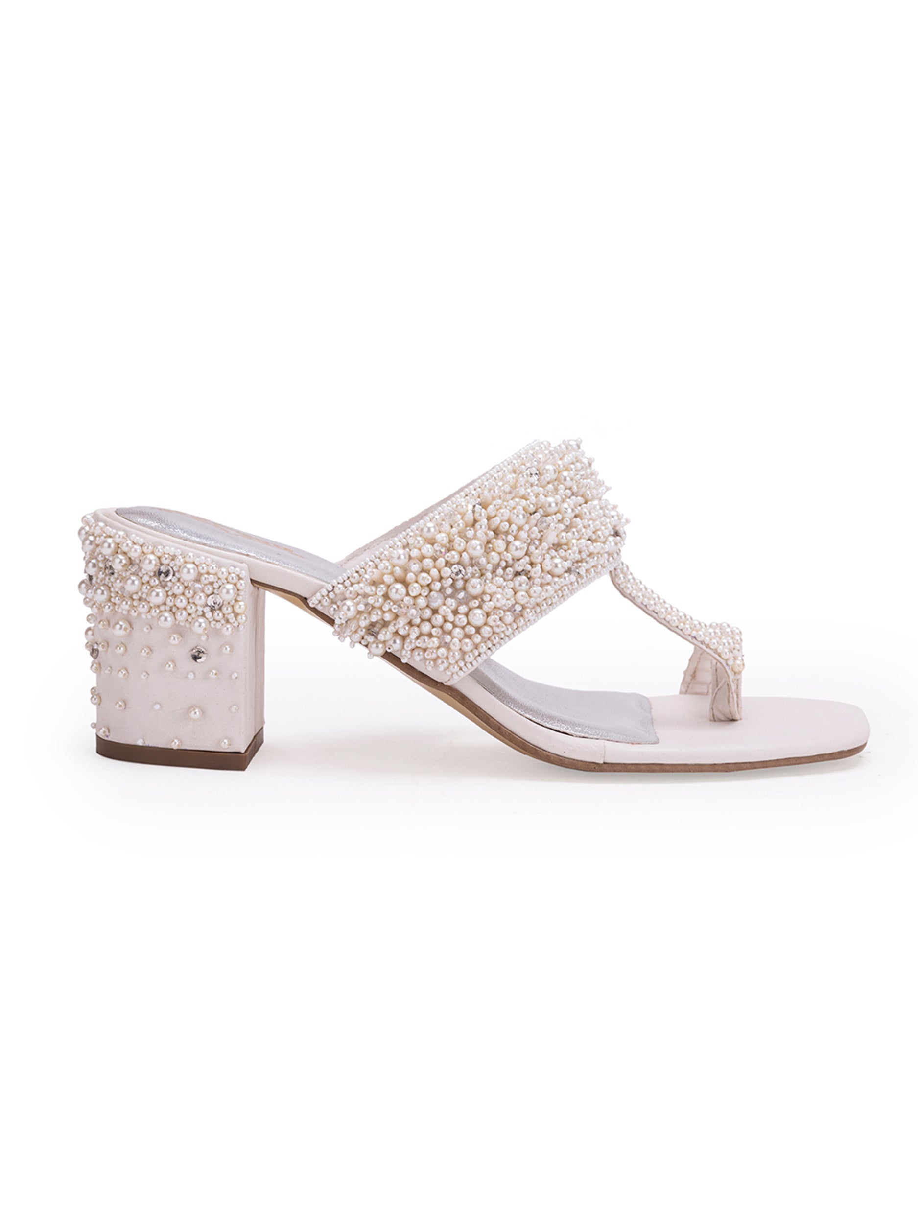 Linus White (Kolhapuri Heel)