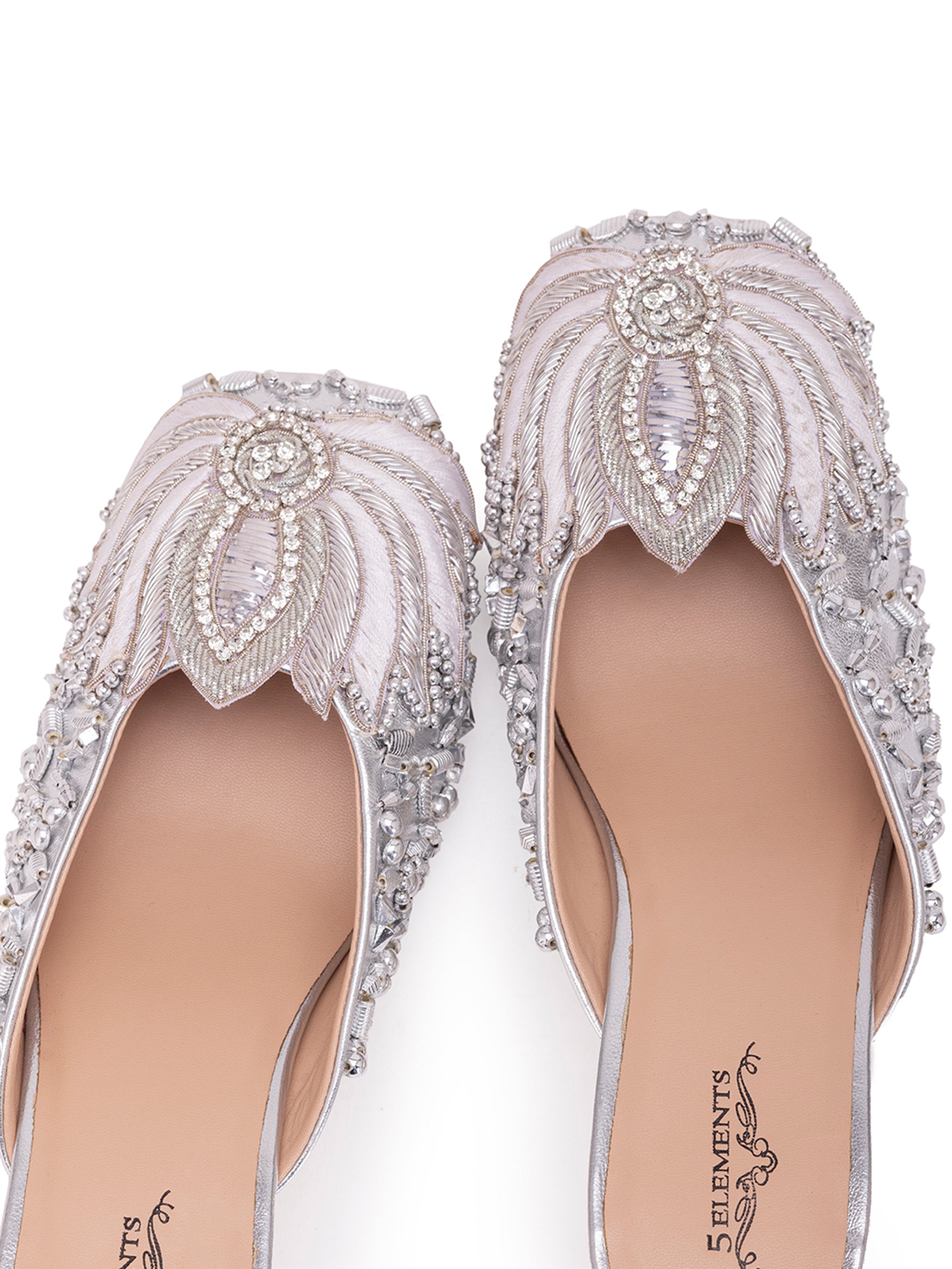 Silver Lotus (Mule Heel)