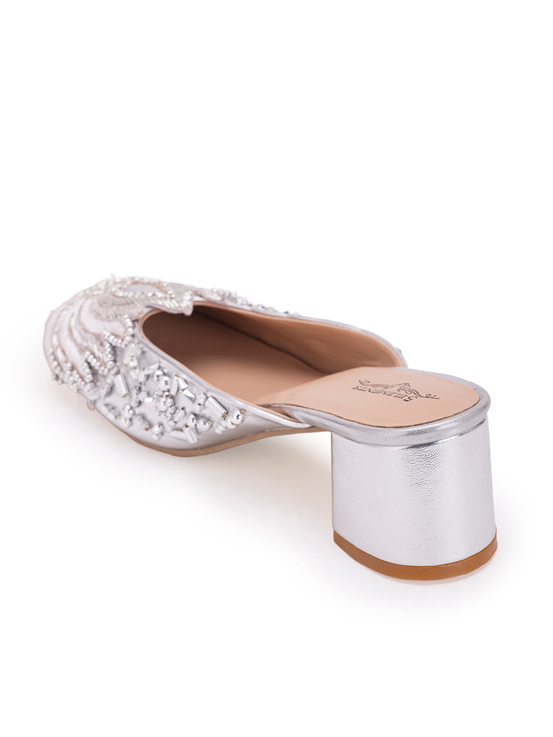 Silver Lotus (Mule Heel)