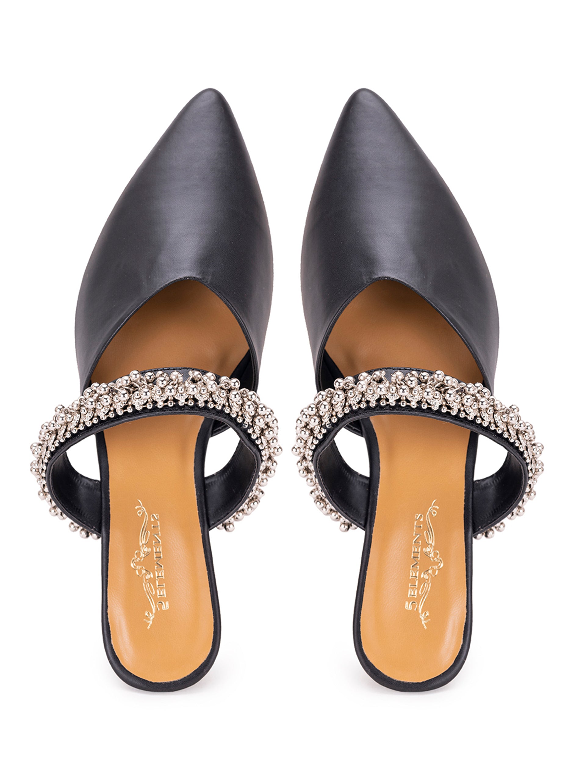 Akali Black (Mule Heel)