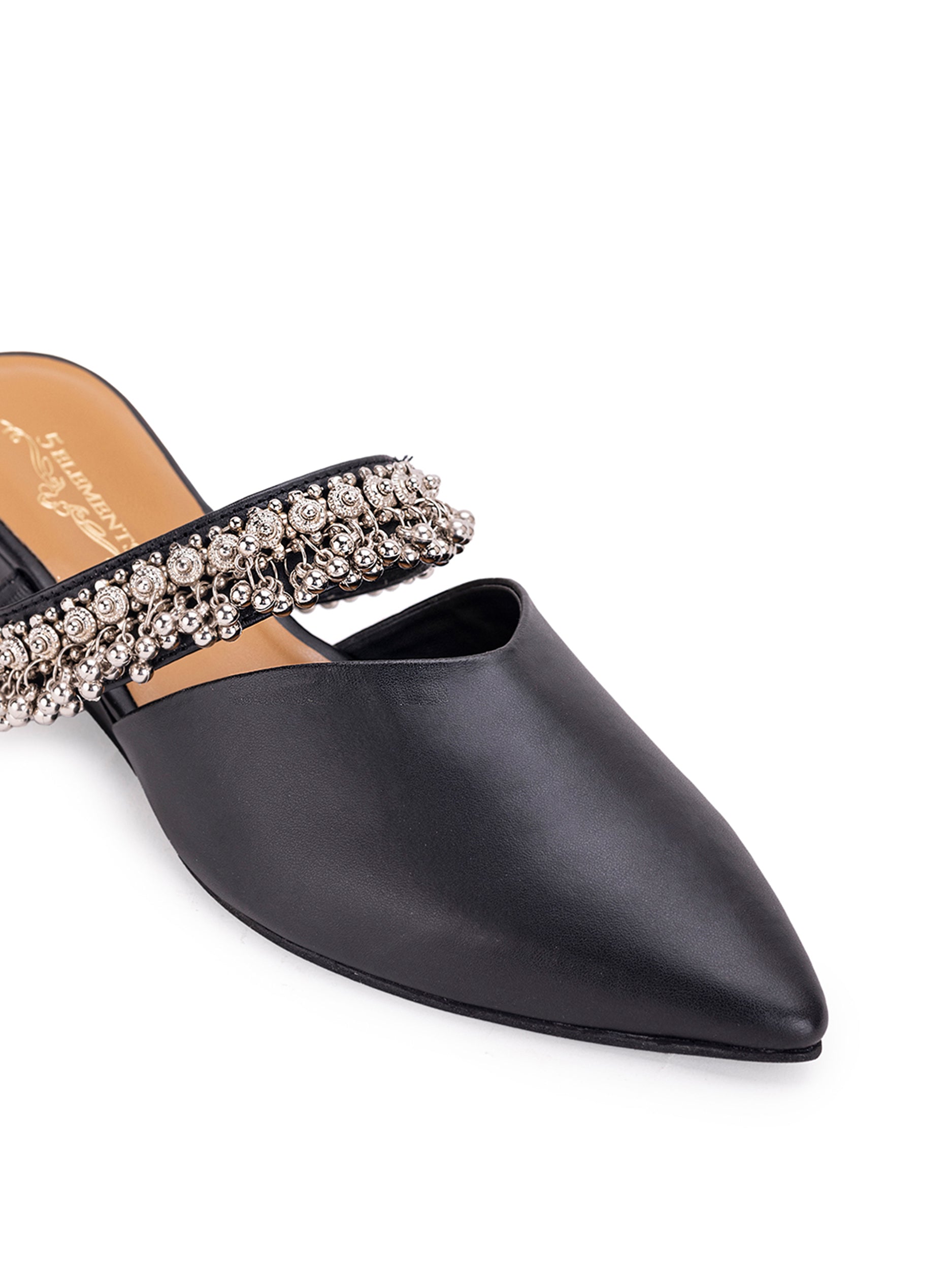 Akali Black (Mule Heel)