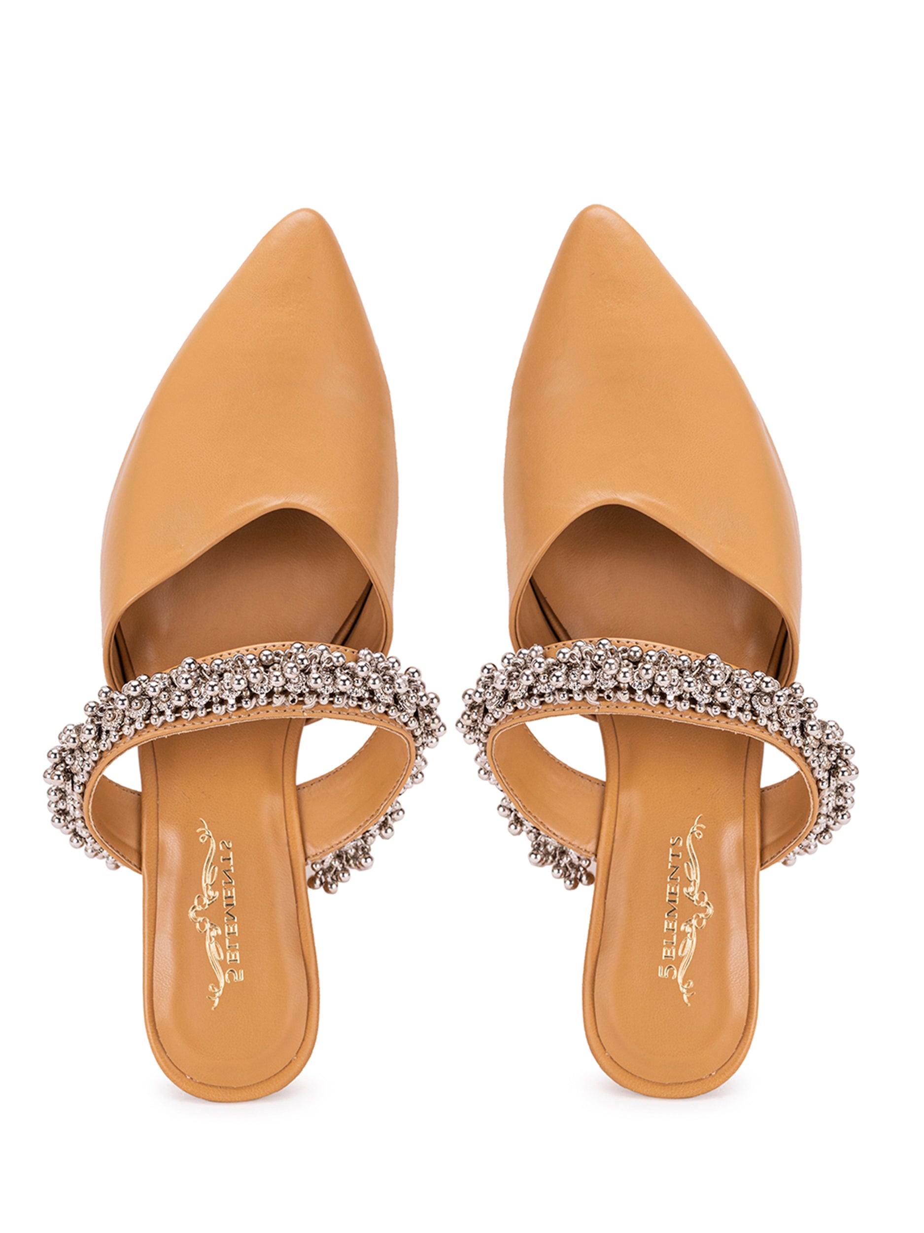 Akali Beige (Mule Heel)