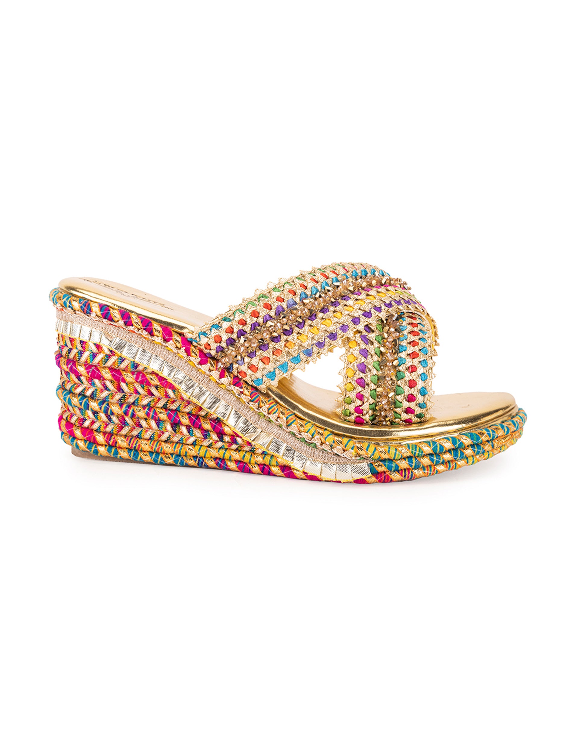 Atlas Gold Heel (Wedges)