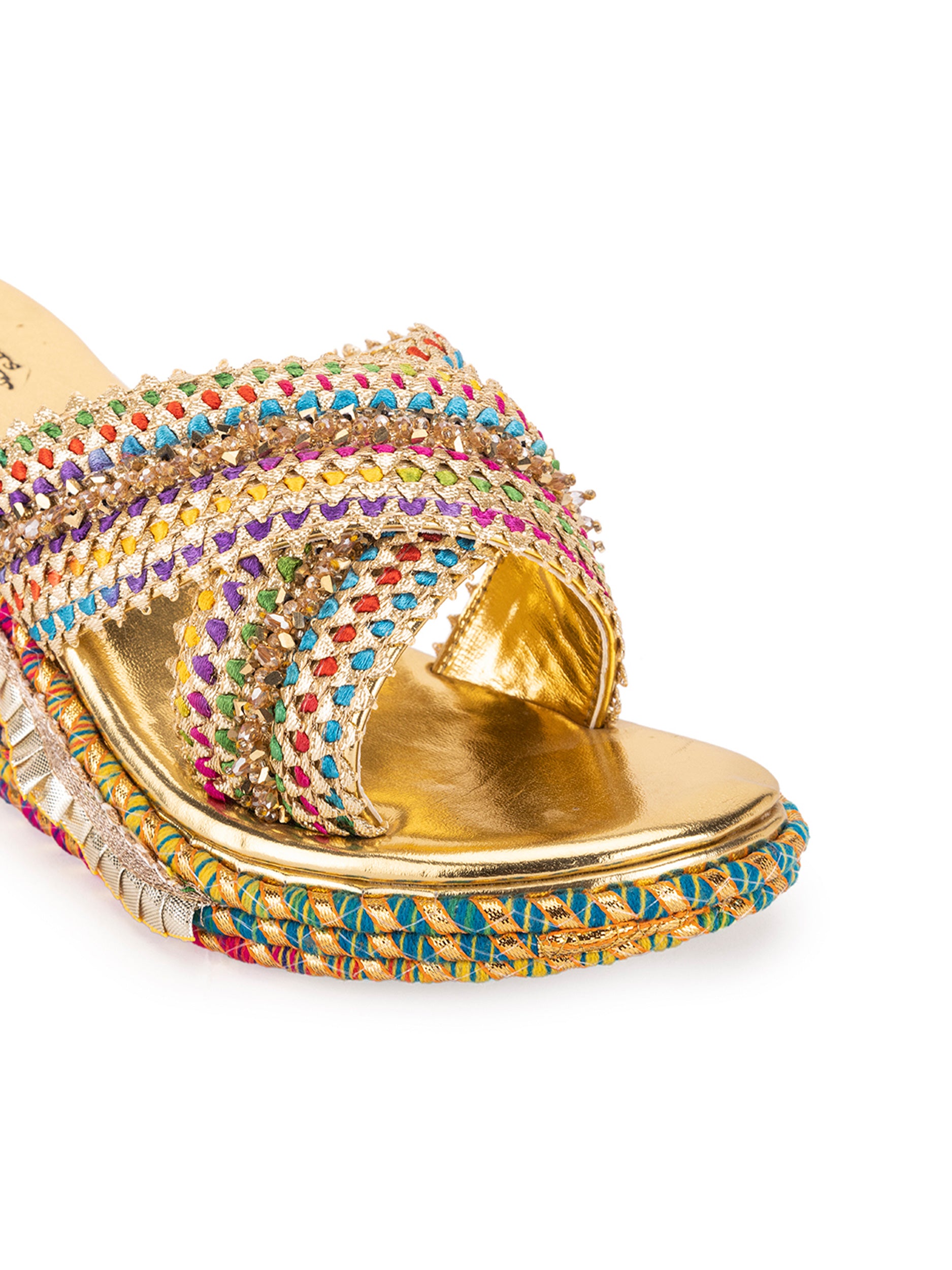 Atlas Gold Heel (Wedges)