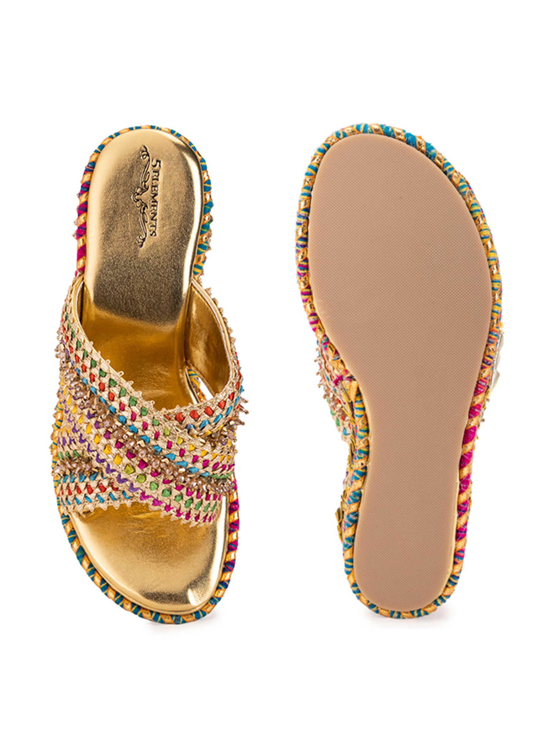 Atlas Gold Heel (Wedges)