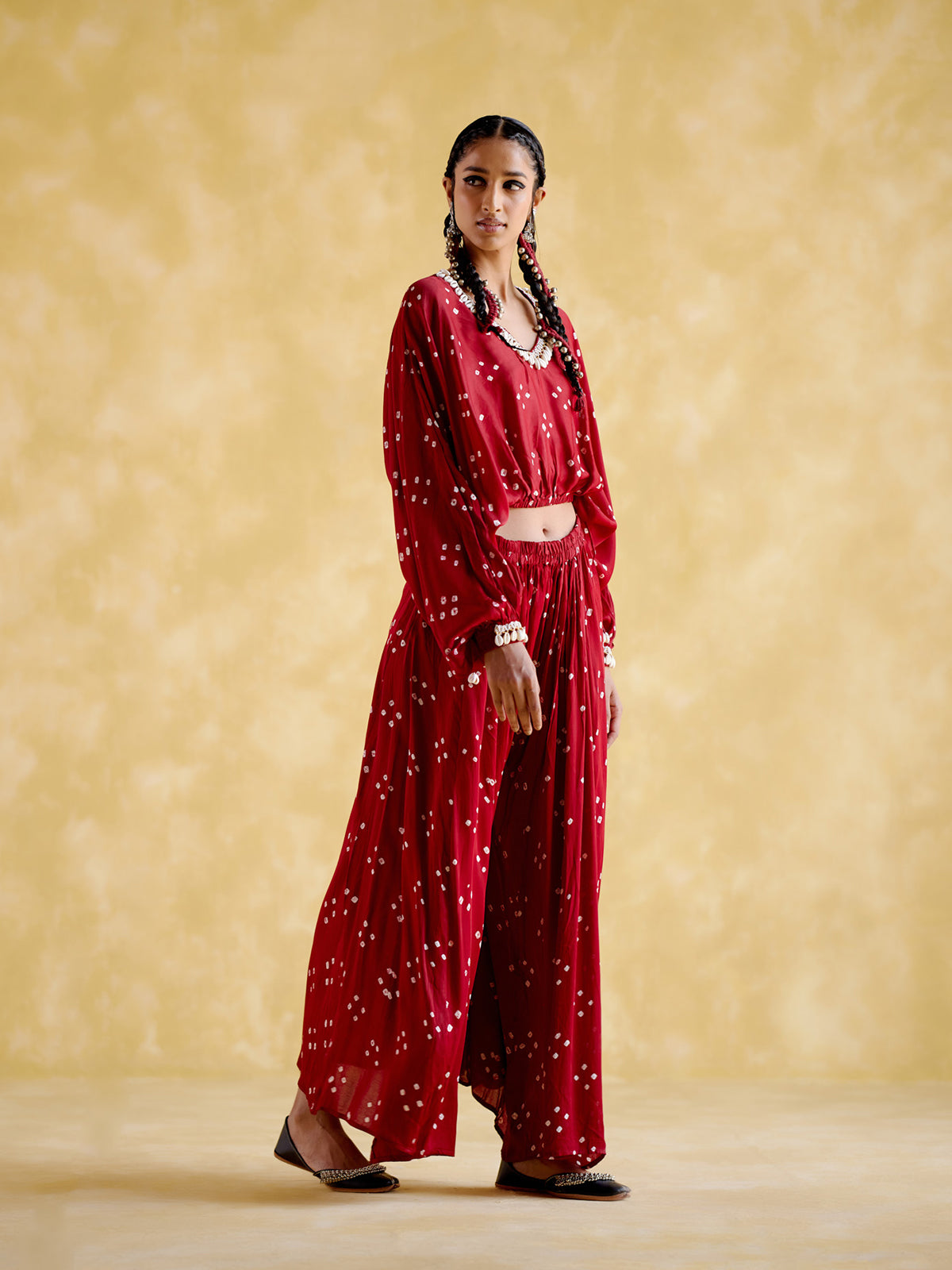 Anasuya Maroon Co Ords