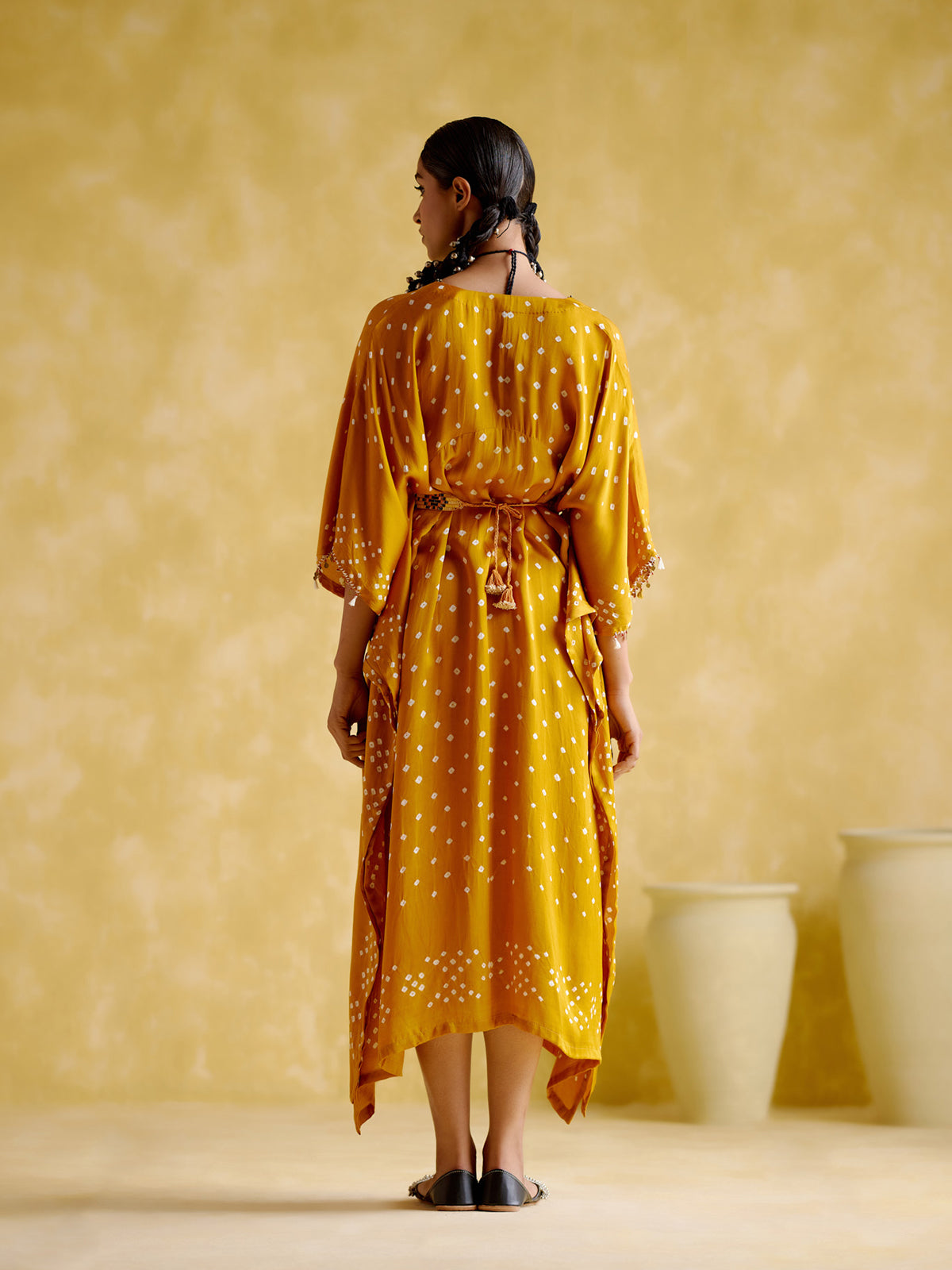 Silvia Yellow Kaftan