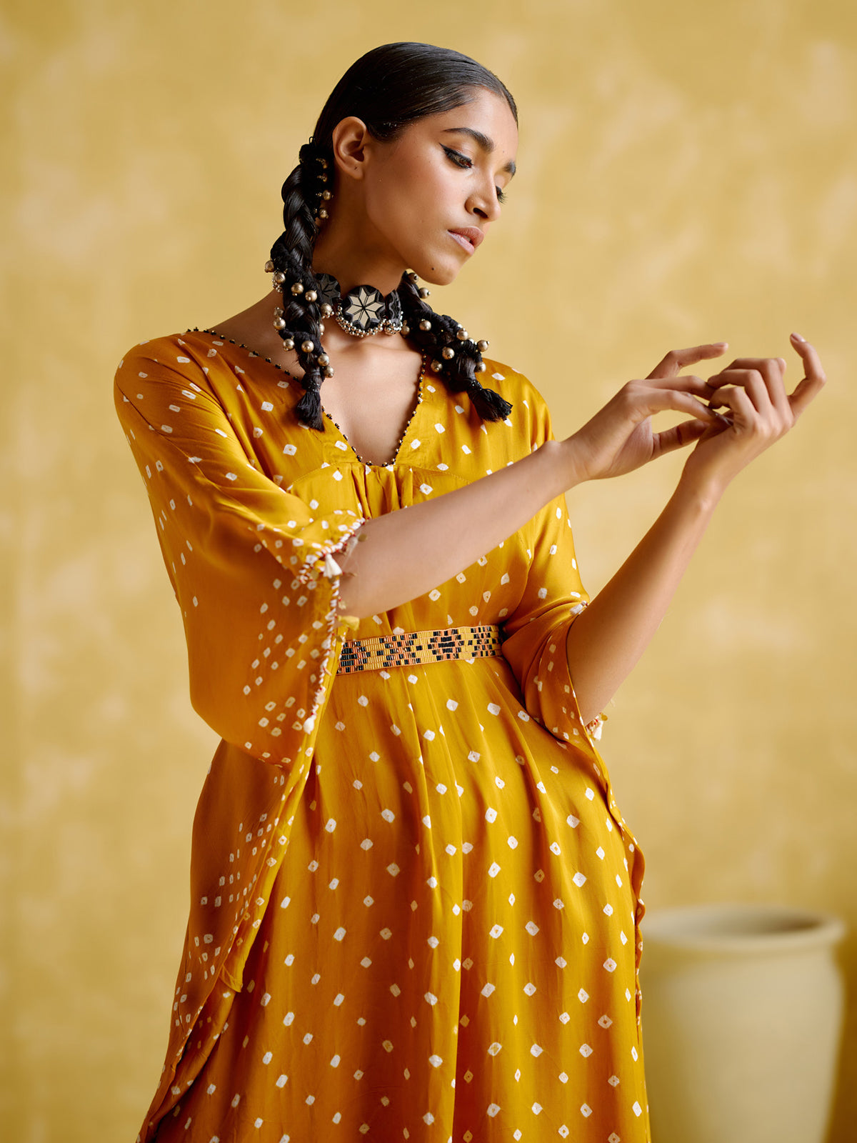 Silvia Yellow (Kaftan)