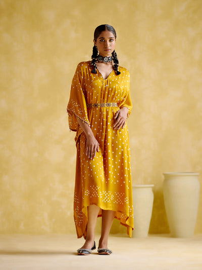 Silvia Yellow Kaftan