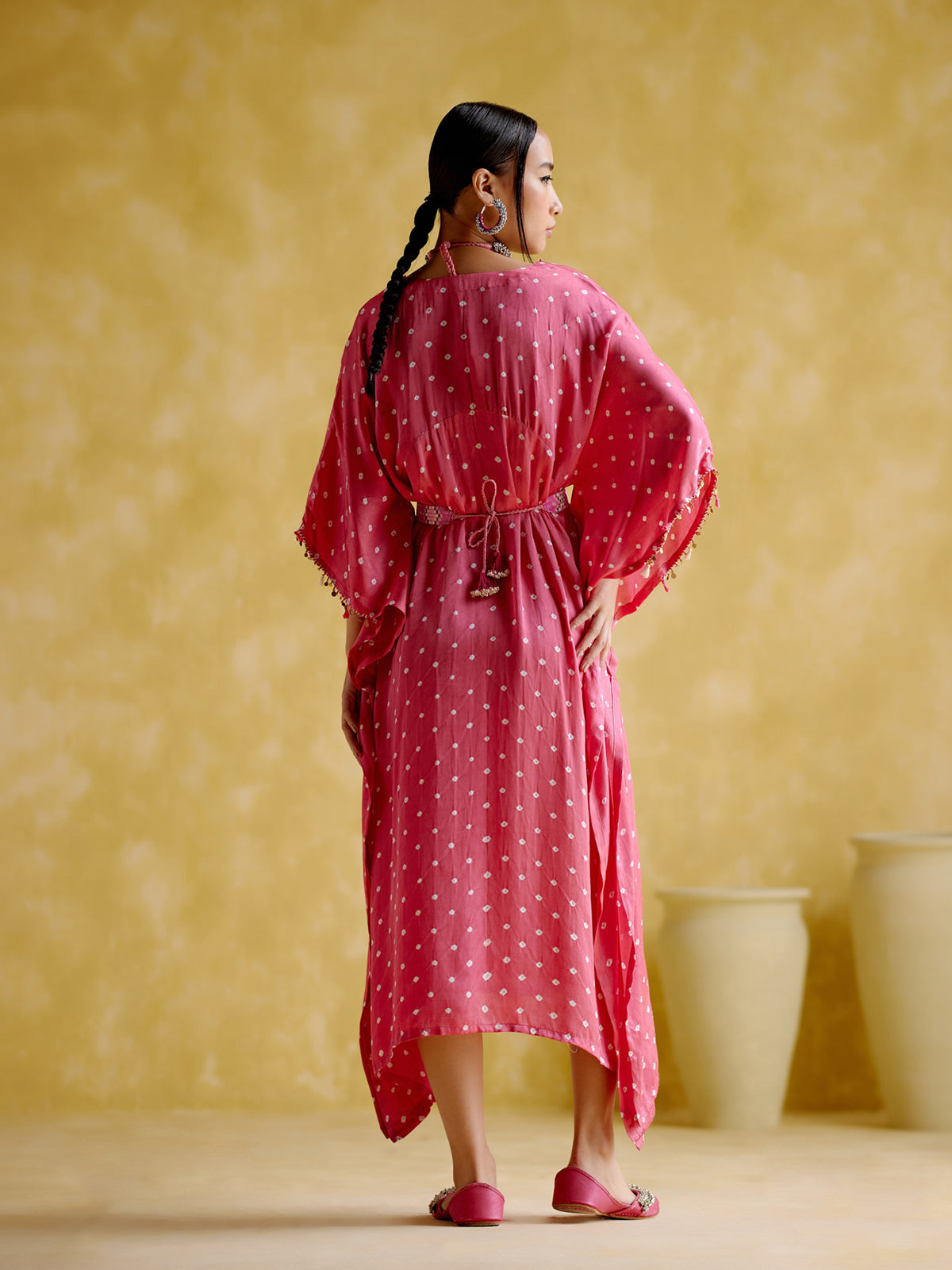 Silvia Pink Kaftan