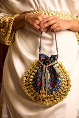 Ishika Blue (Potli)