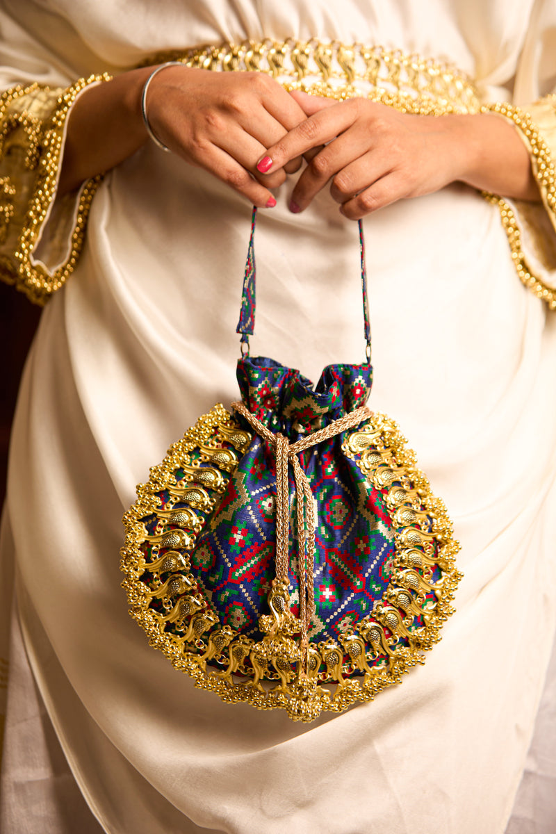 Ishika Blue (Potli)