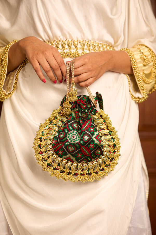 Avika Green Potli