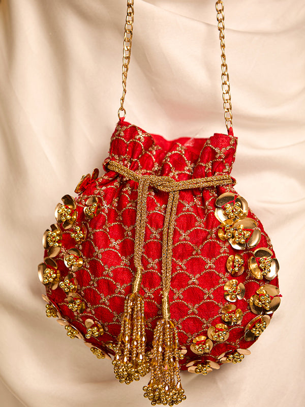 Nabhya Red (Potli)