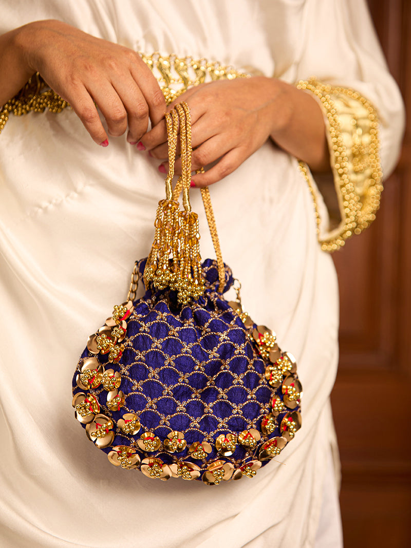 Nabhya Purple (Potli)