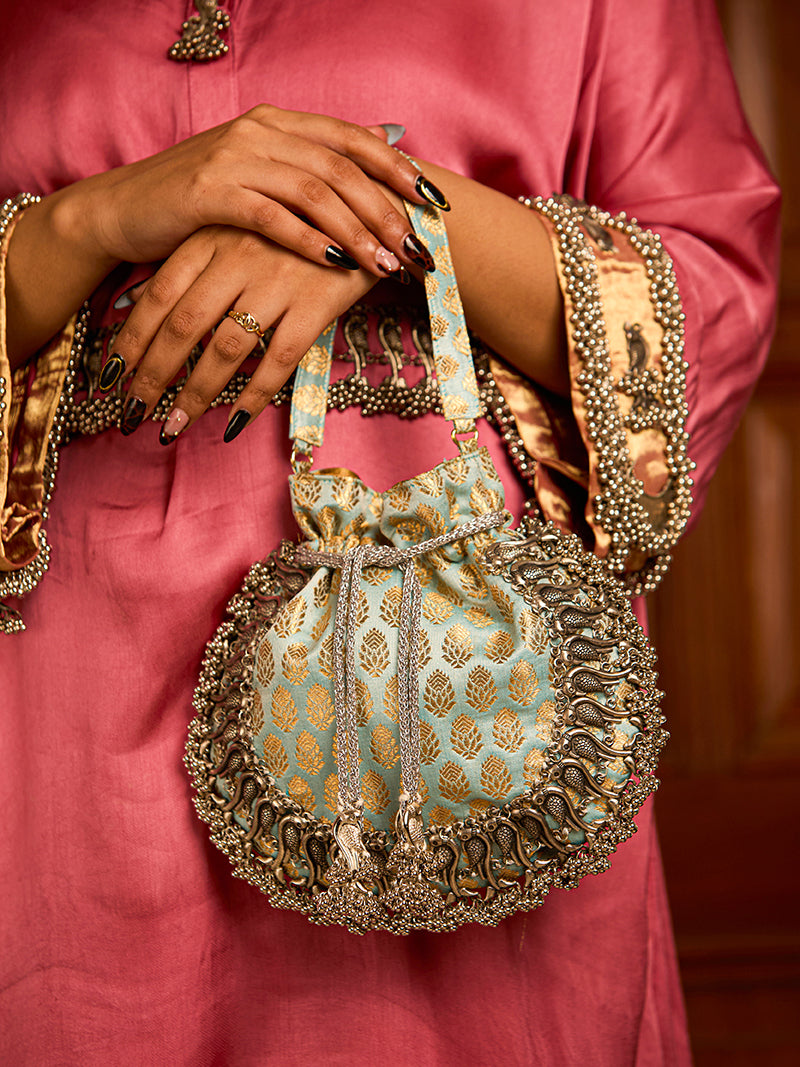 Pearl Light Blue (Potli)